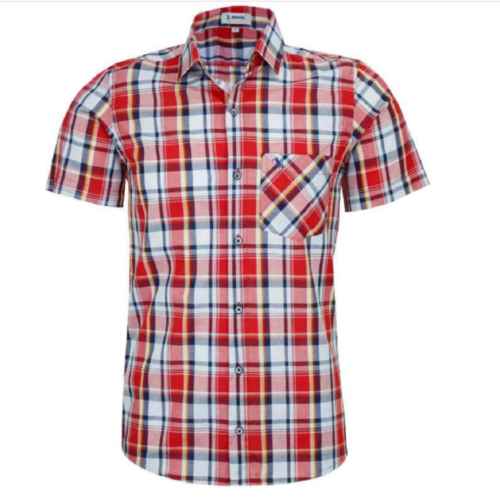 Camisa Xadrez Algodão Manga Longa Original Amil c4
