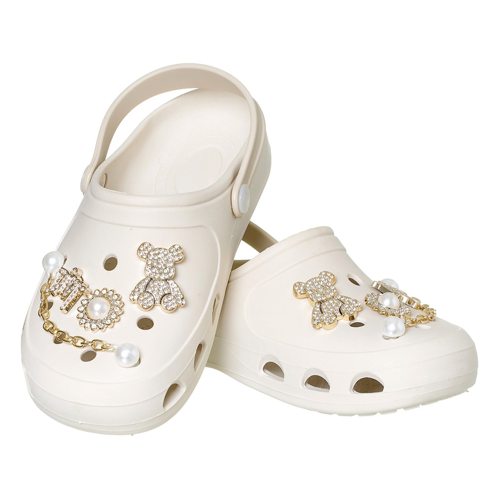 Infantil - Chinelo Babuche Sandália Menina com Enfeite