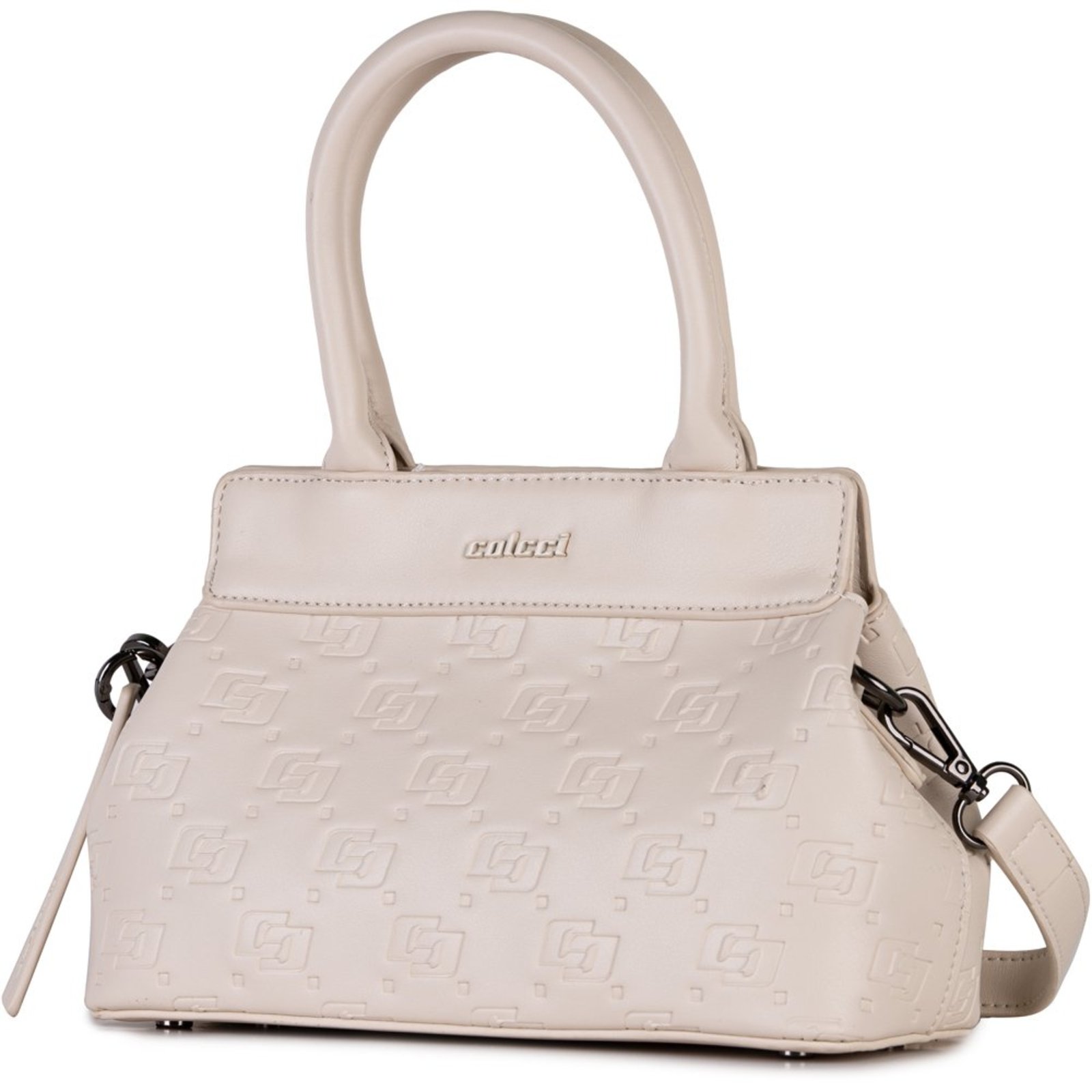 Vista 3 Bolsa Crossbody Colcci Gravação Ve26 Off White Feminino amarelo white amarelo white