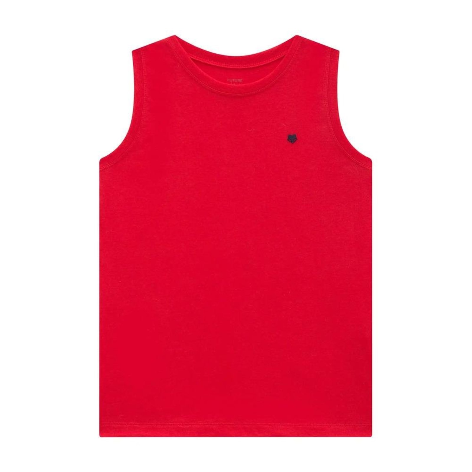 Infantil - Regata Menina Vermelho Johnny Fox 10 Vermelho