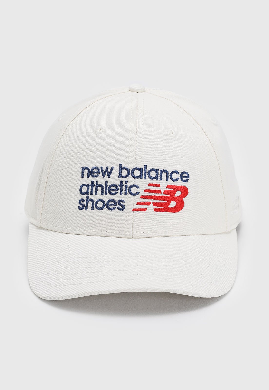 Boné New Balance 6-Panel Athletics Branco