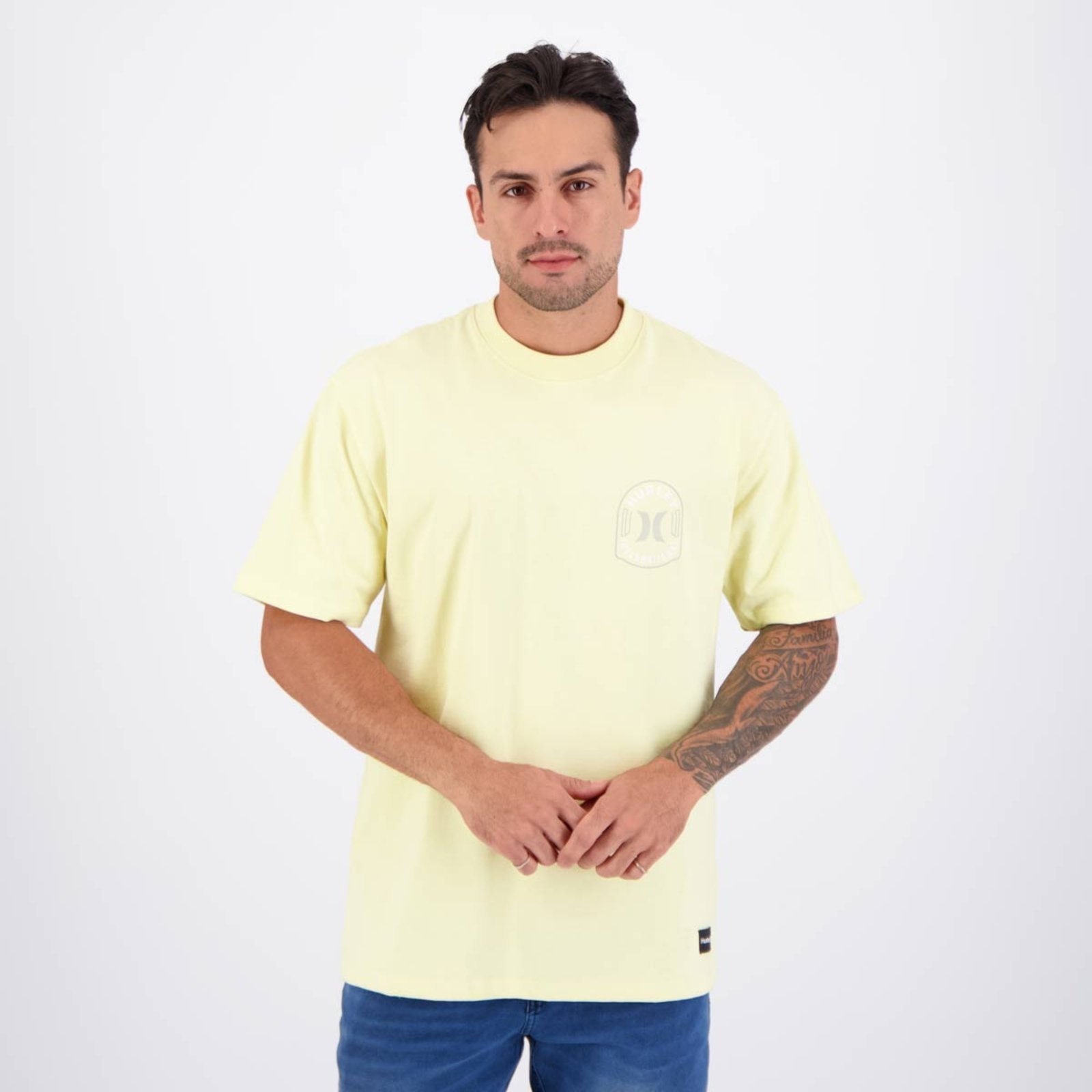 Camiseta Hurley Danger Amarela