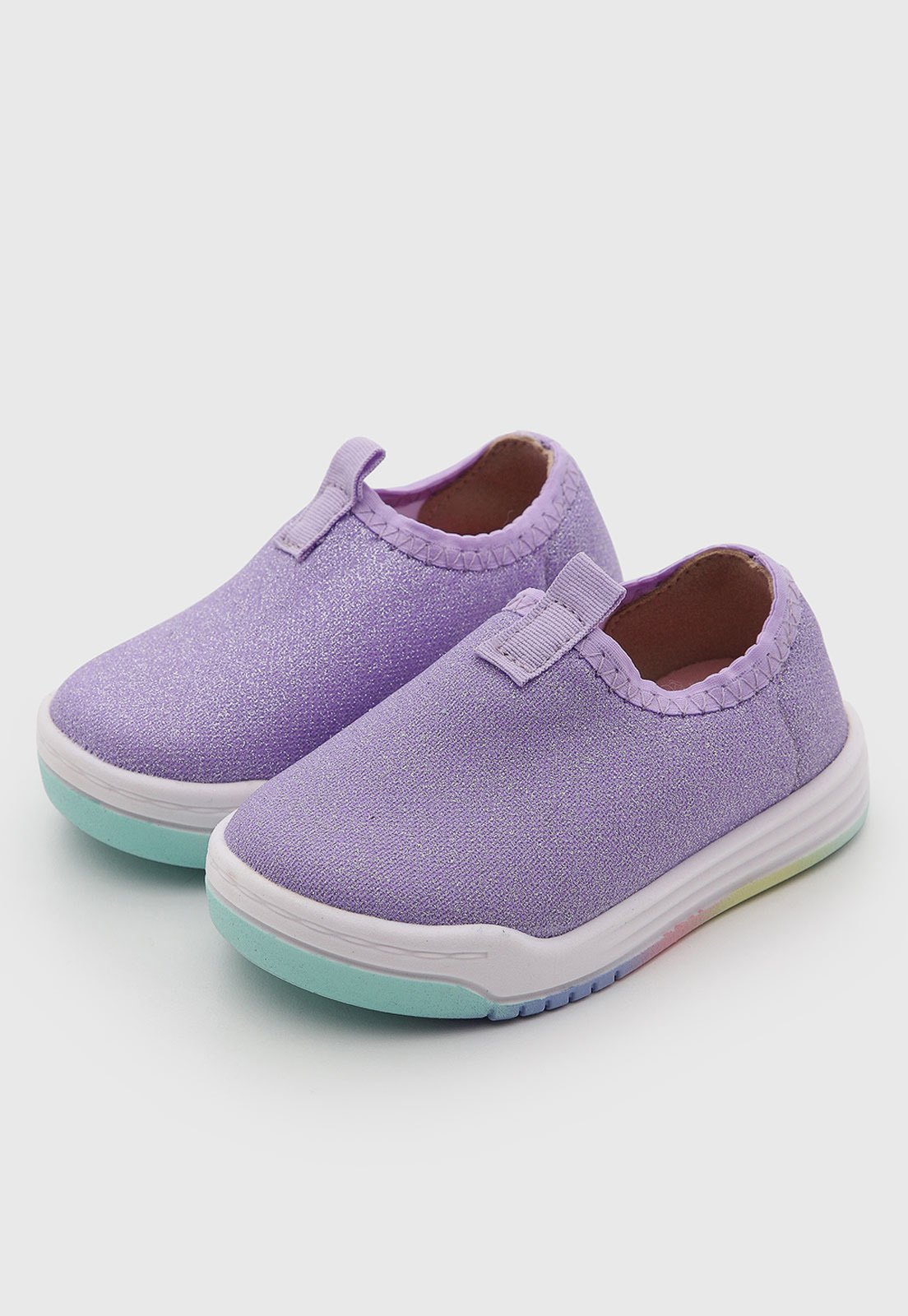 Infantil - Tênis Molekinha Textil Lilás