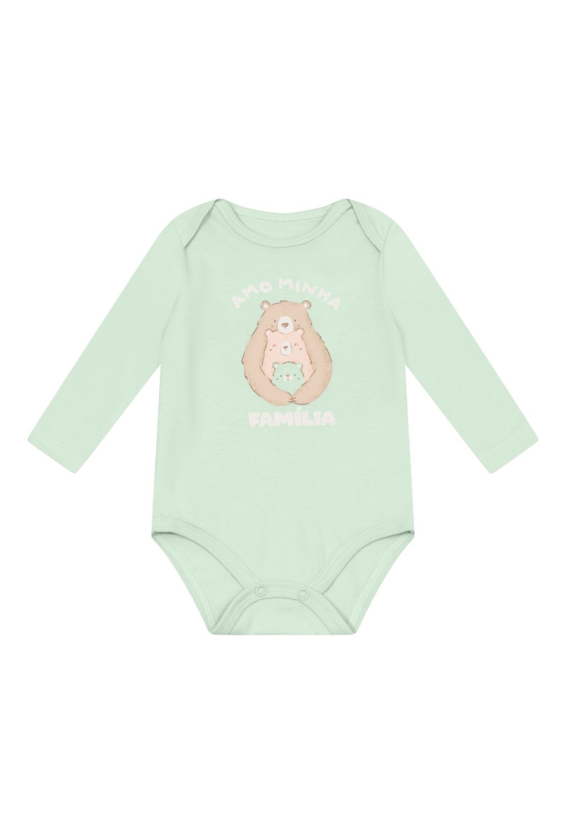 Infantil - Body unissex em cotton Brandili Baby