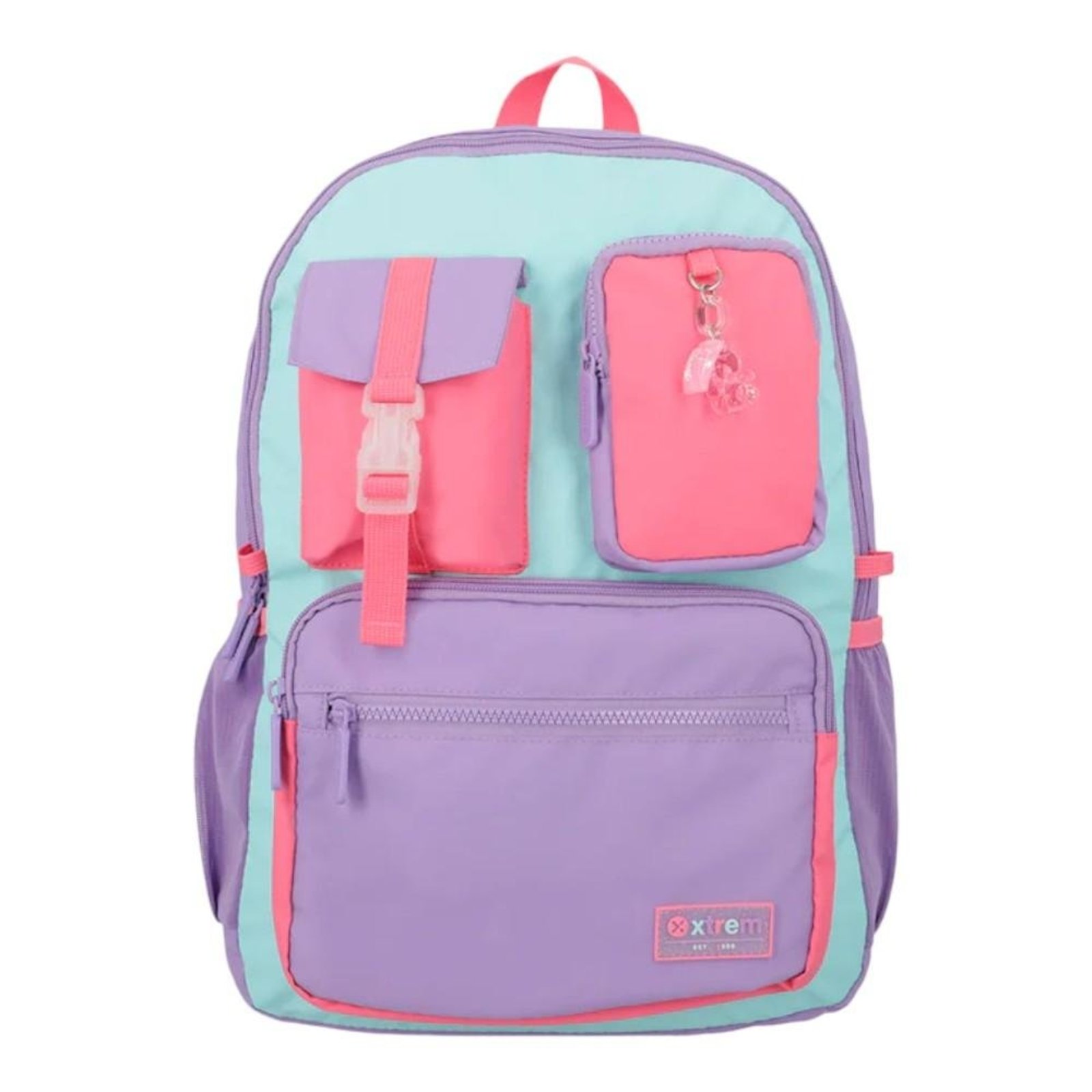 Mochila Xtrem Cleveland 4xt Multicolor Unissex Lilás