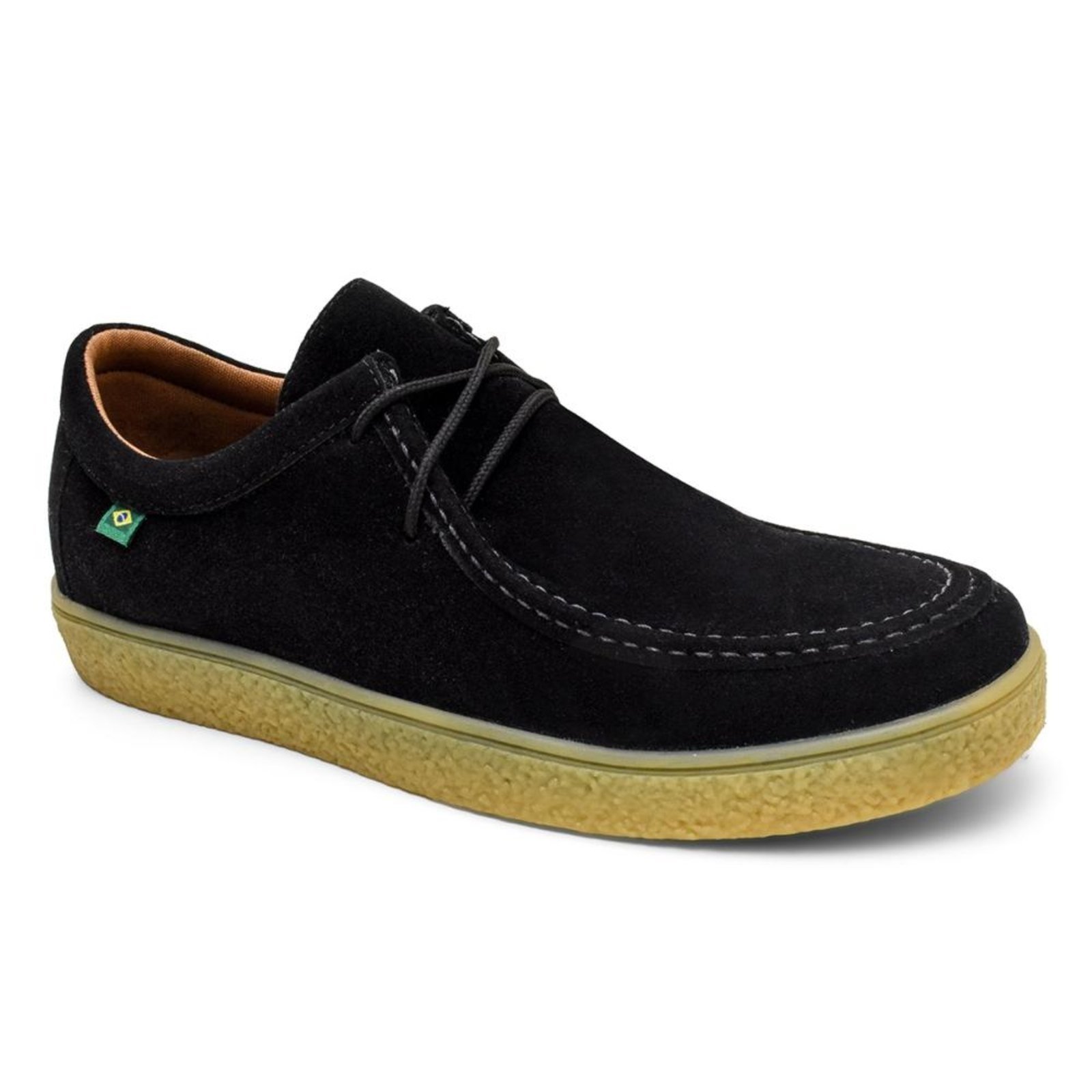 Sapato Masculino Casual Confortável Preto