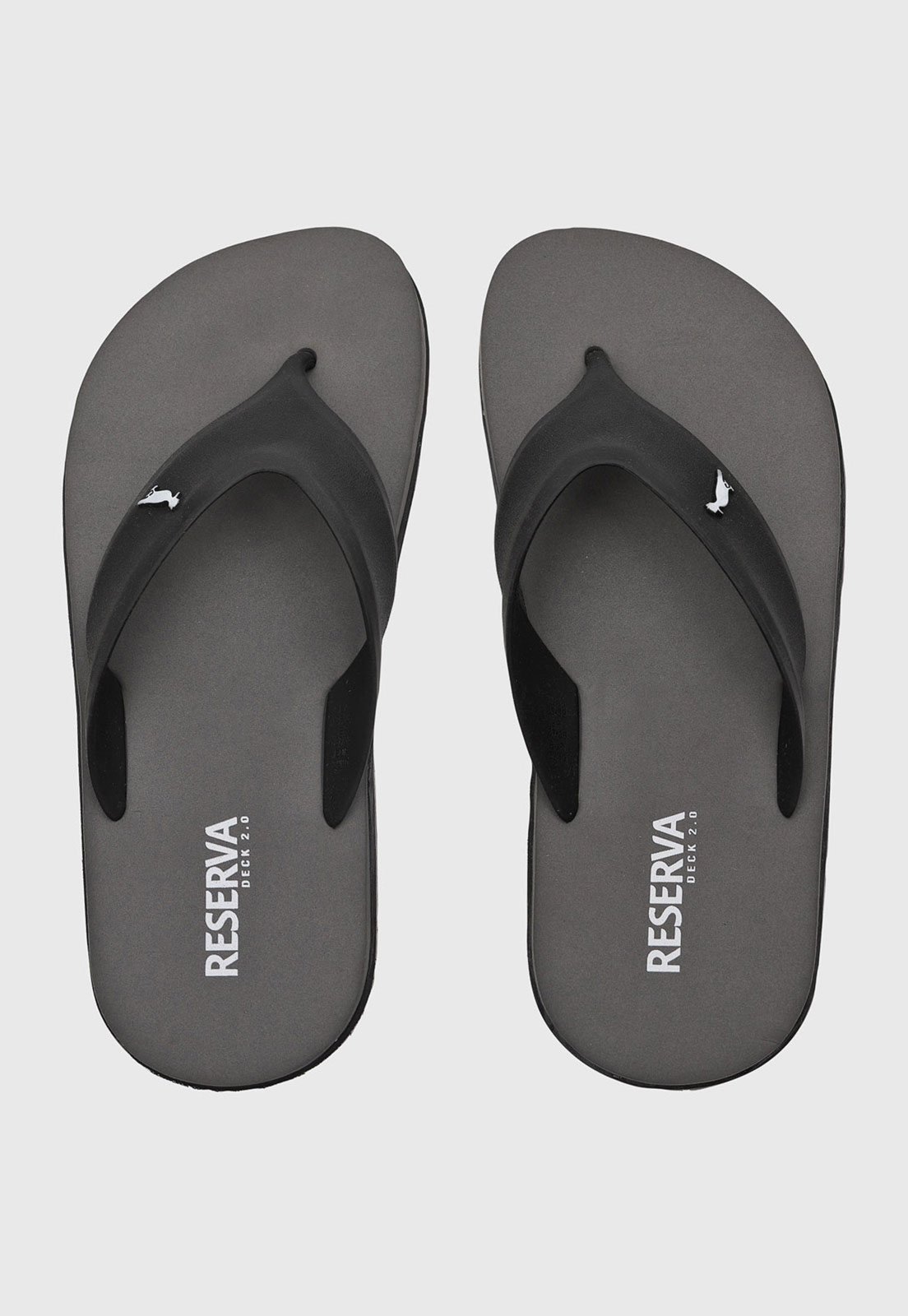 Chinelo Reserva Logo Preto