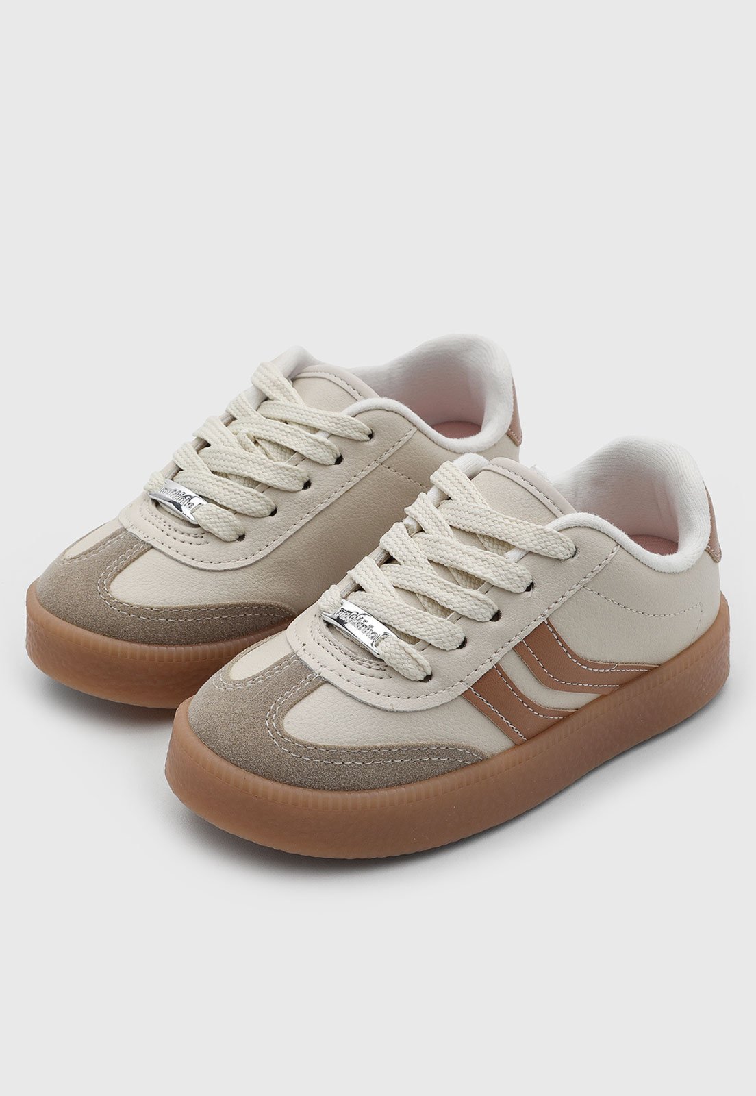 Infantil - Tênis Molekinha Casual Off-White