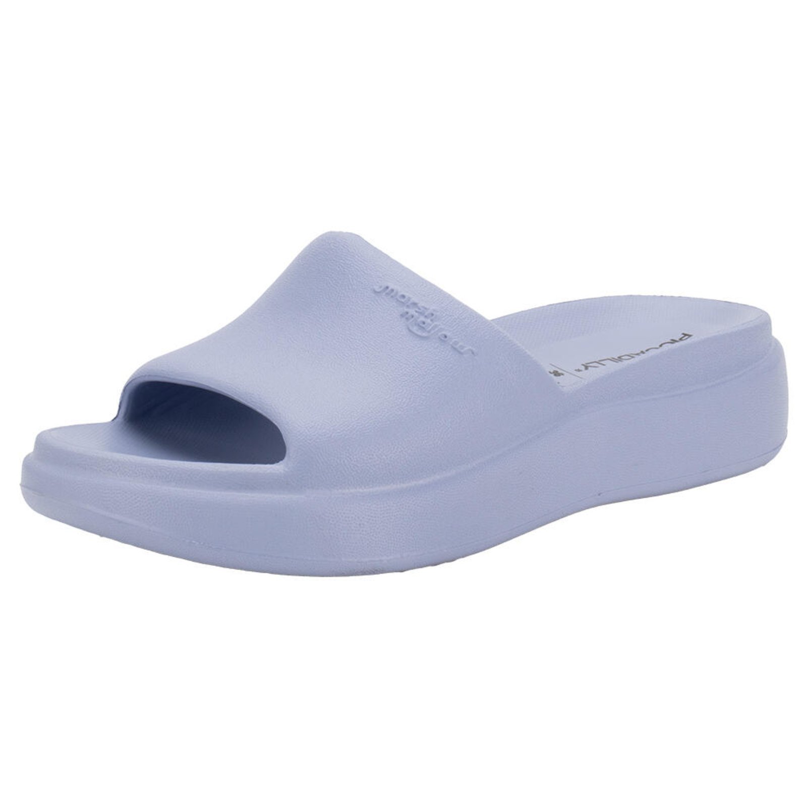 Tamanco Feminino Anabela Marshamallow Piccadilly C238003 0080003 Azul