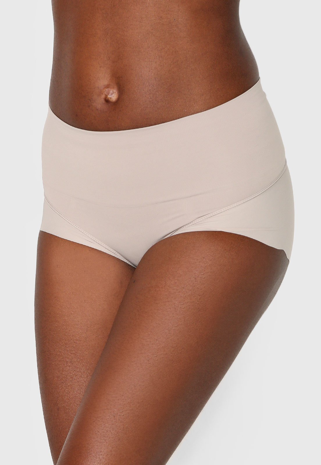 Calcinha Liz Caleçon Calça Modeladora 70380 Bege