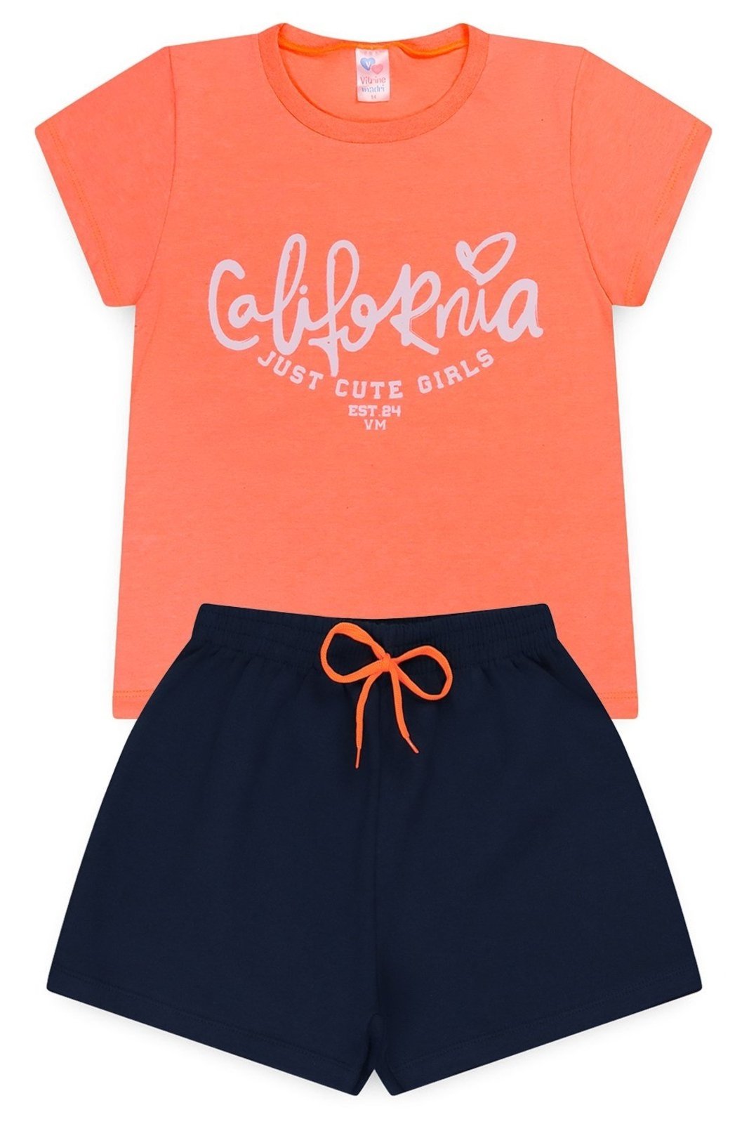 Infantil - Conjunto Juvenil Verão Feminino California