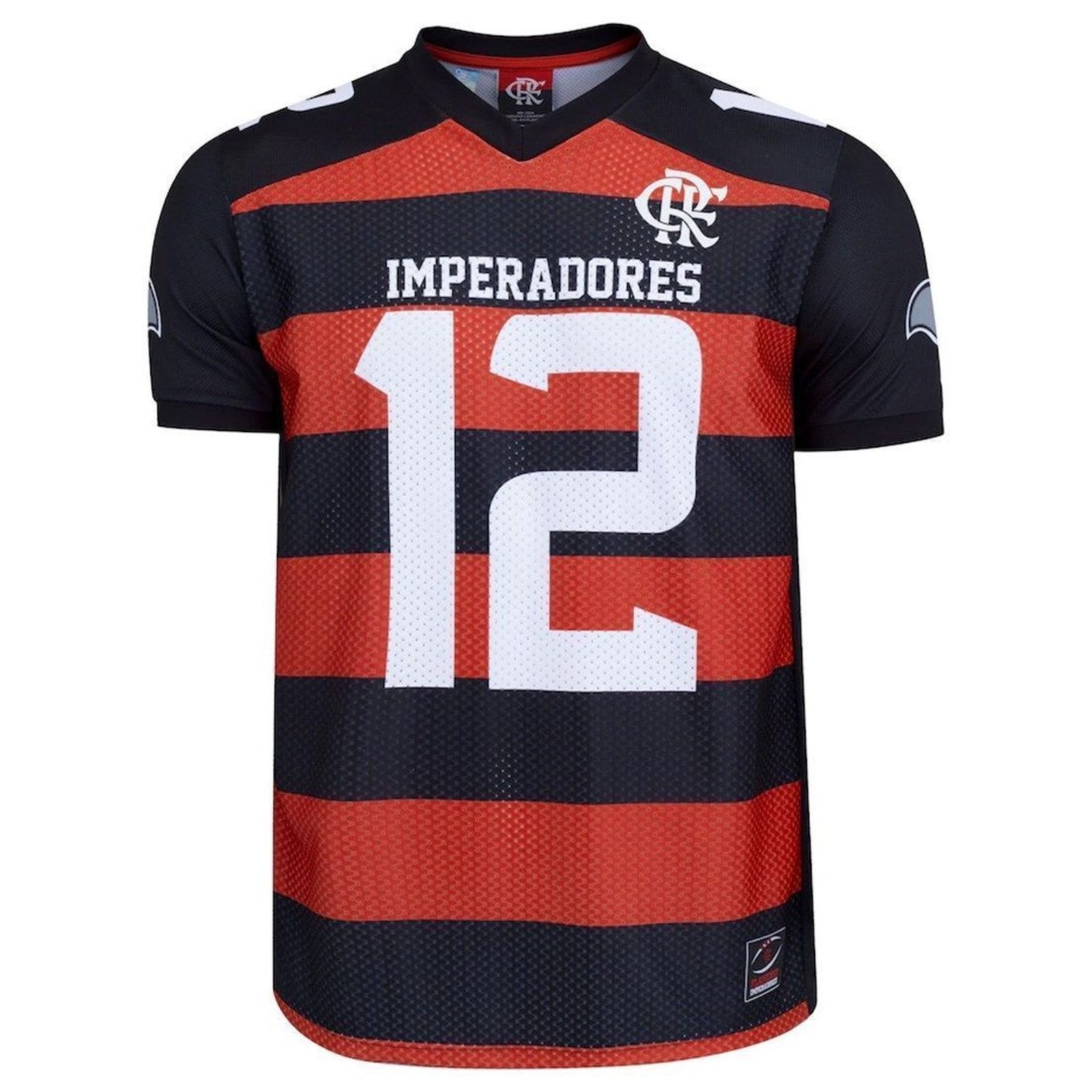 Camiseta Flamengo Braziline Imperadores Masculina - Preto - braziline