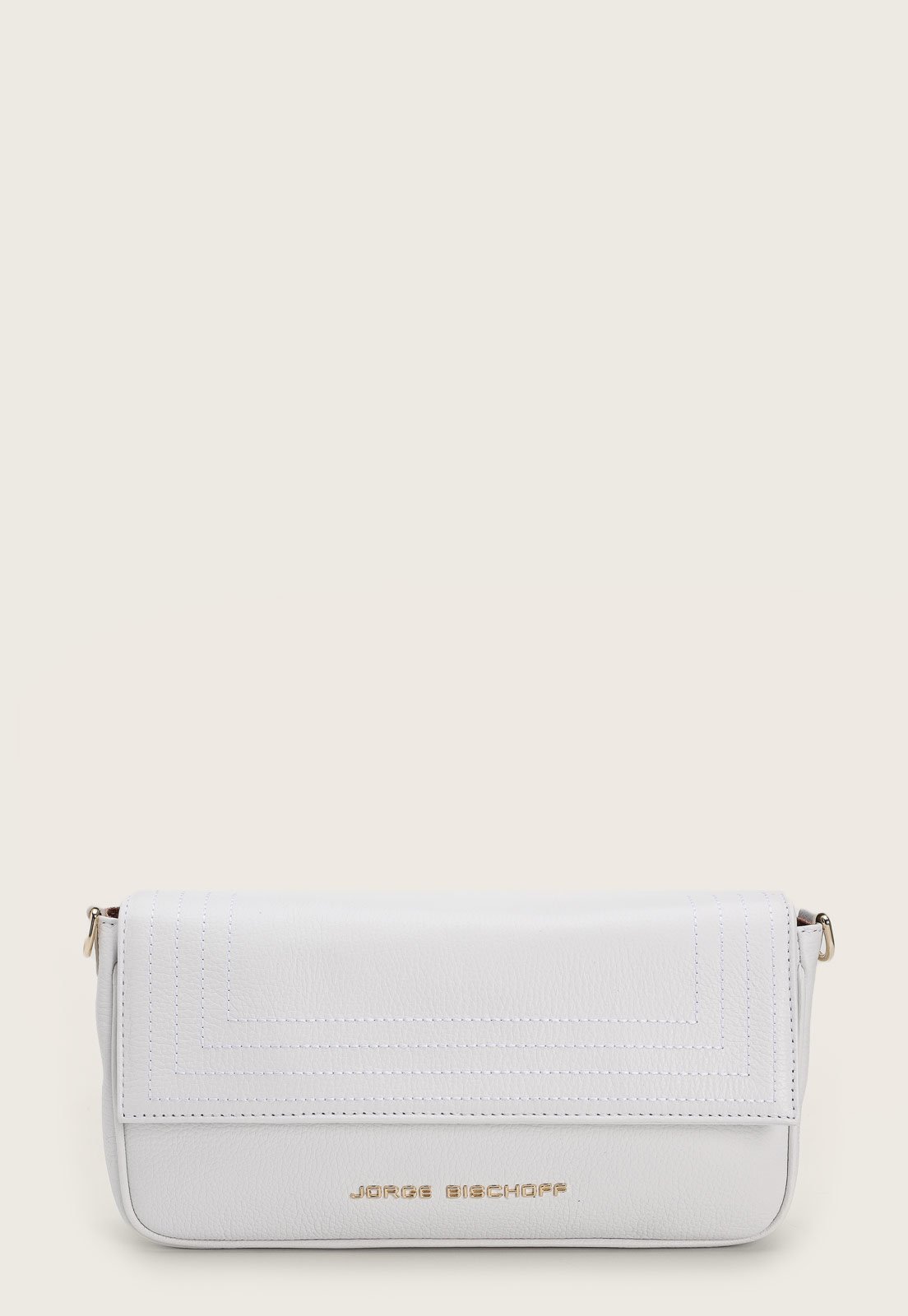 Bolsa Jorge Bischoff Pespontos Branca