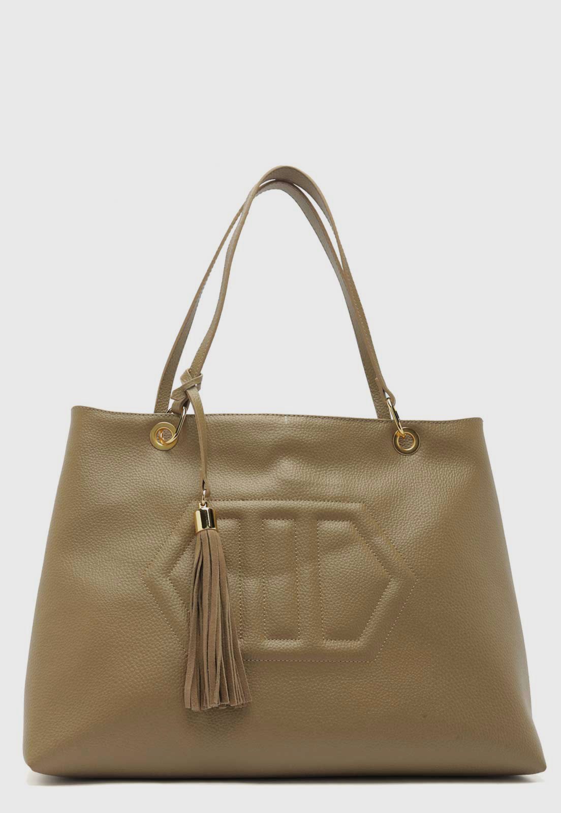 Bolsa Tiracolo Feminina Arezzo Hobo Bege