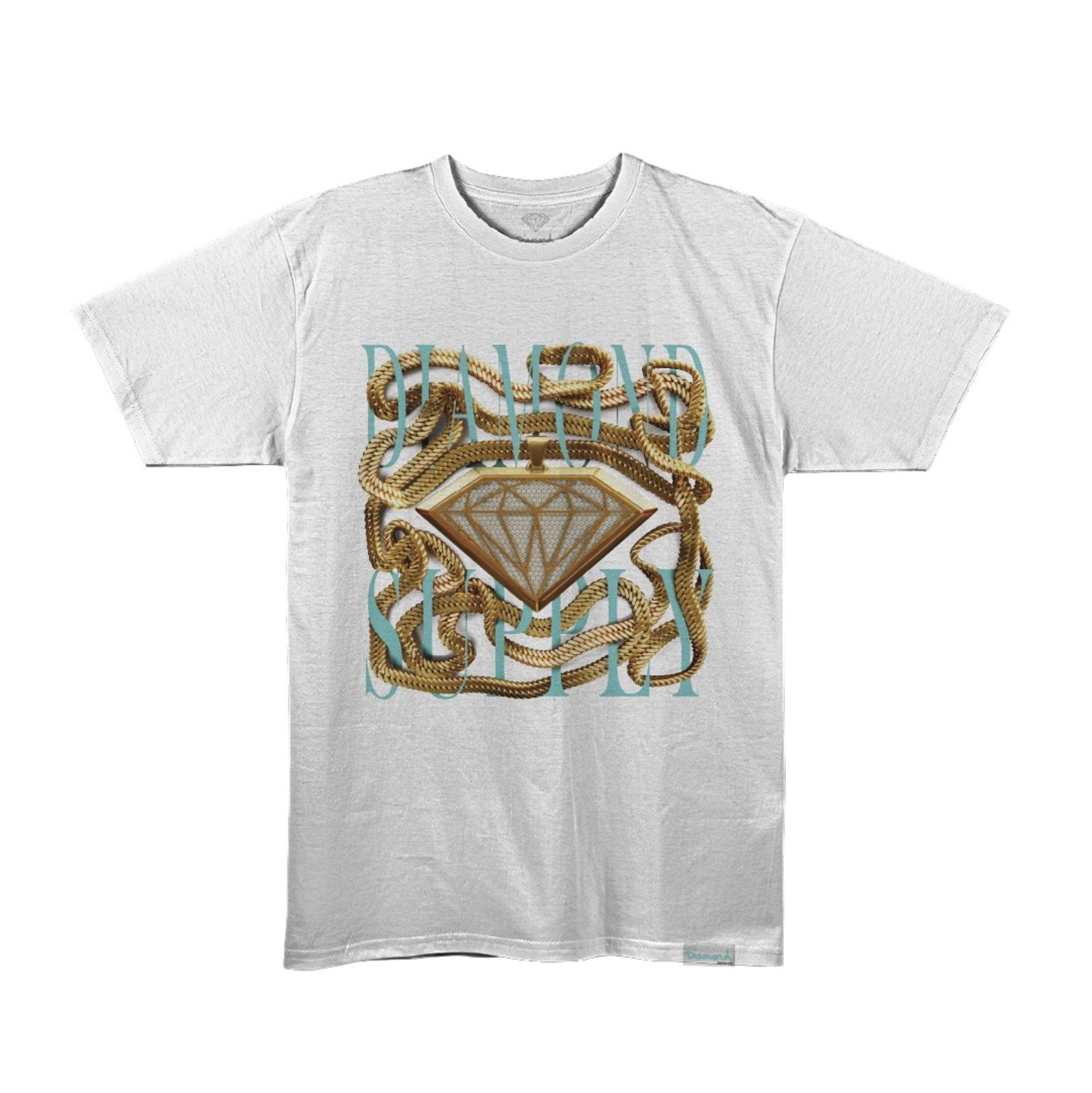 Vista 2 Camiseta Dmnd x Dwayne Tee - WHITE Diamond branco white Diamond branco white