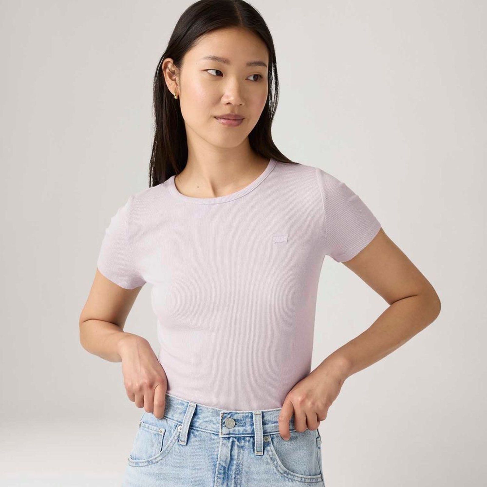 Camiseta Levi’s® Hayes Azul Manga Curta
