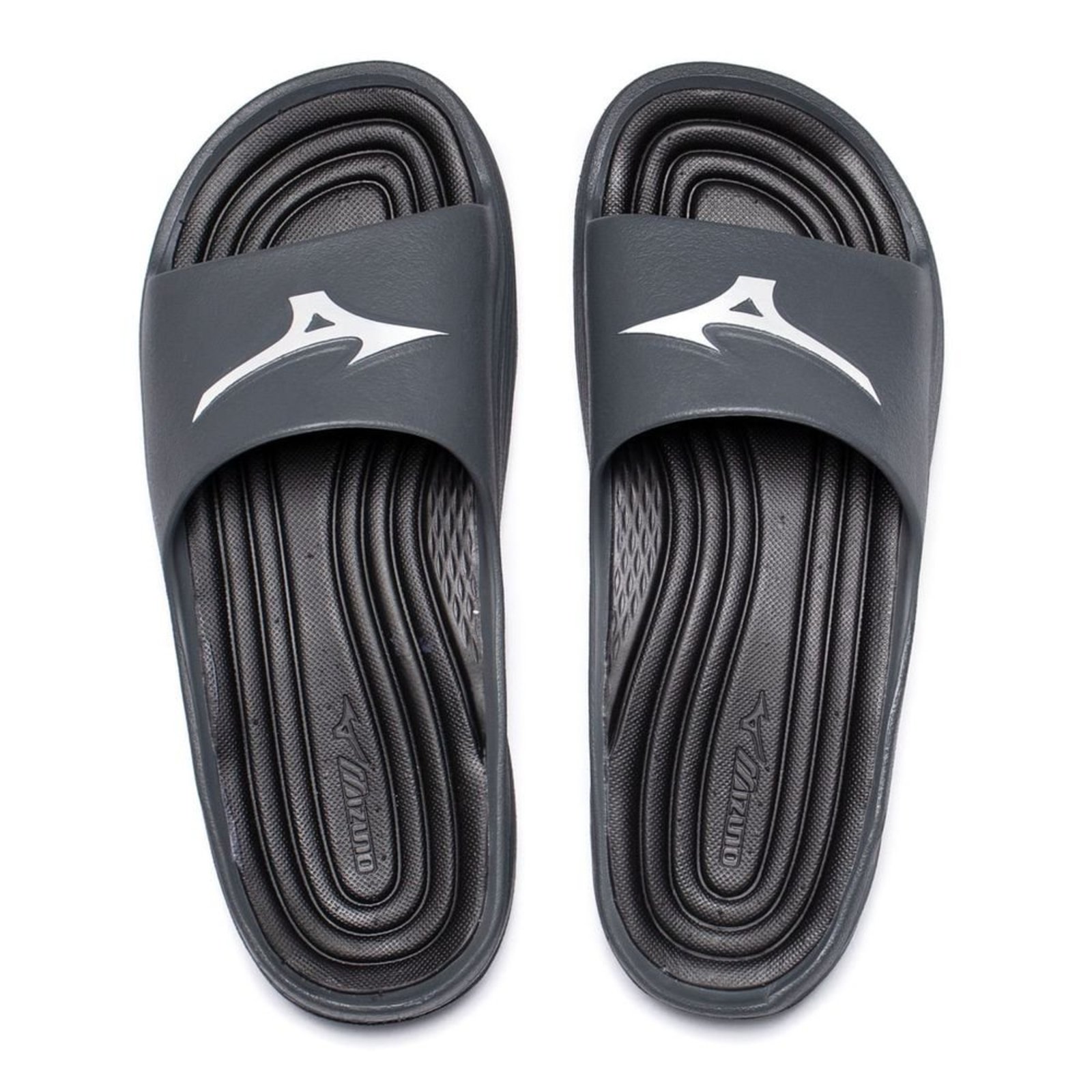 Infantil - Chinelo Slide Masculino Mizuno Neo Enerzy Cinza Escuro