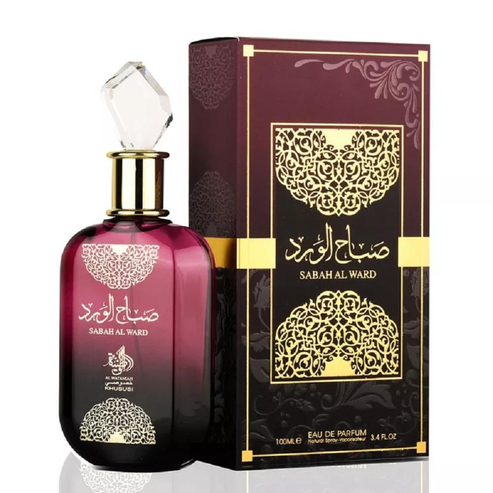 Al Wataniah Sabah Al Ward Perfume Feminino Eau de Parfum Incolor