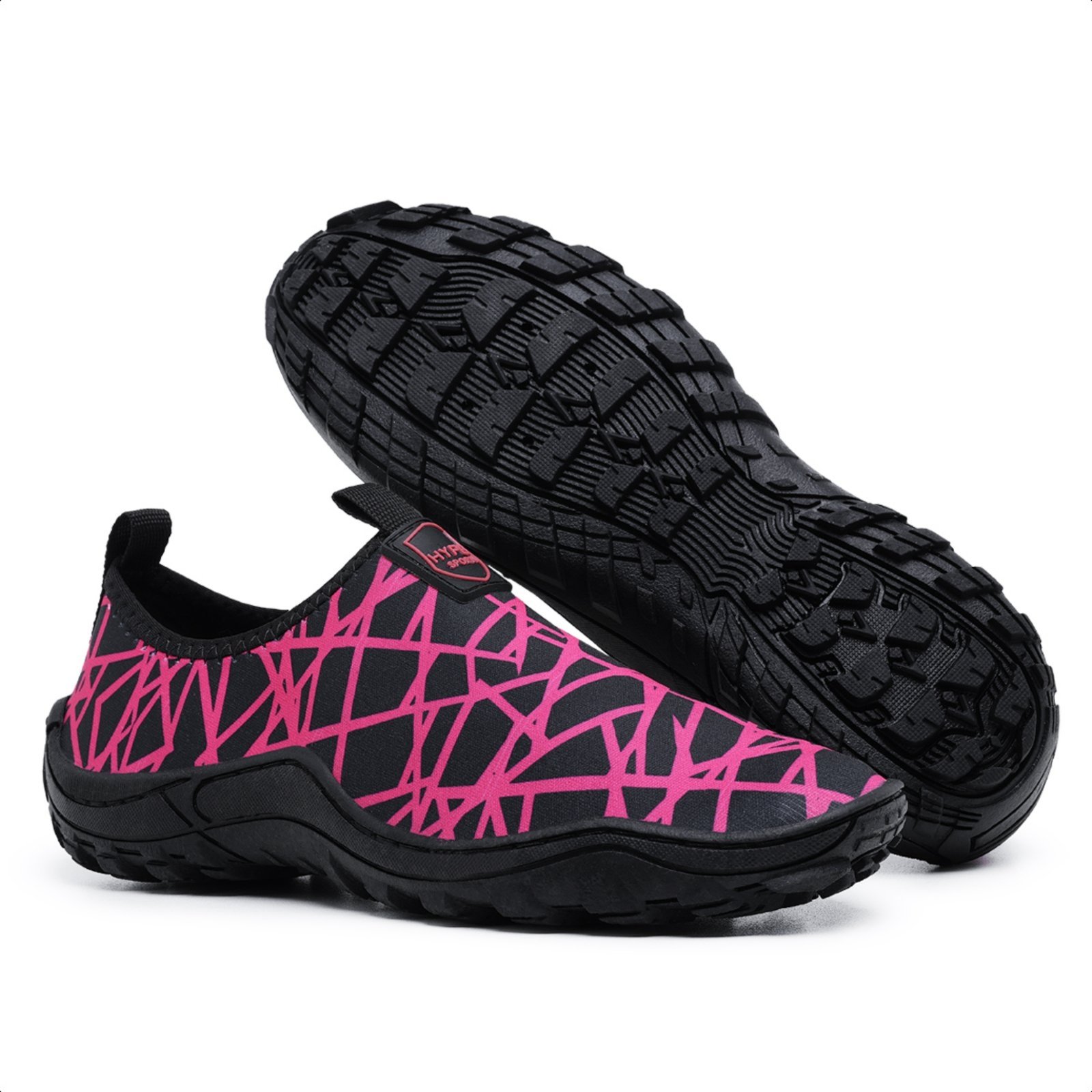 Vista 2 Sapatilha Náutica Esporte Aquático Trilha Pesca Segurança Aventura Hype rosa Hype rosa