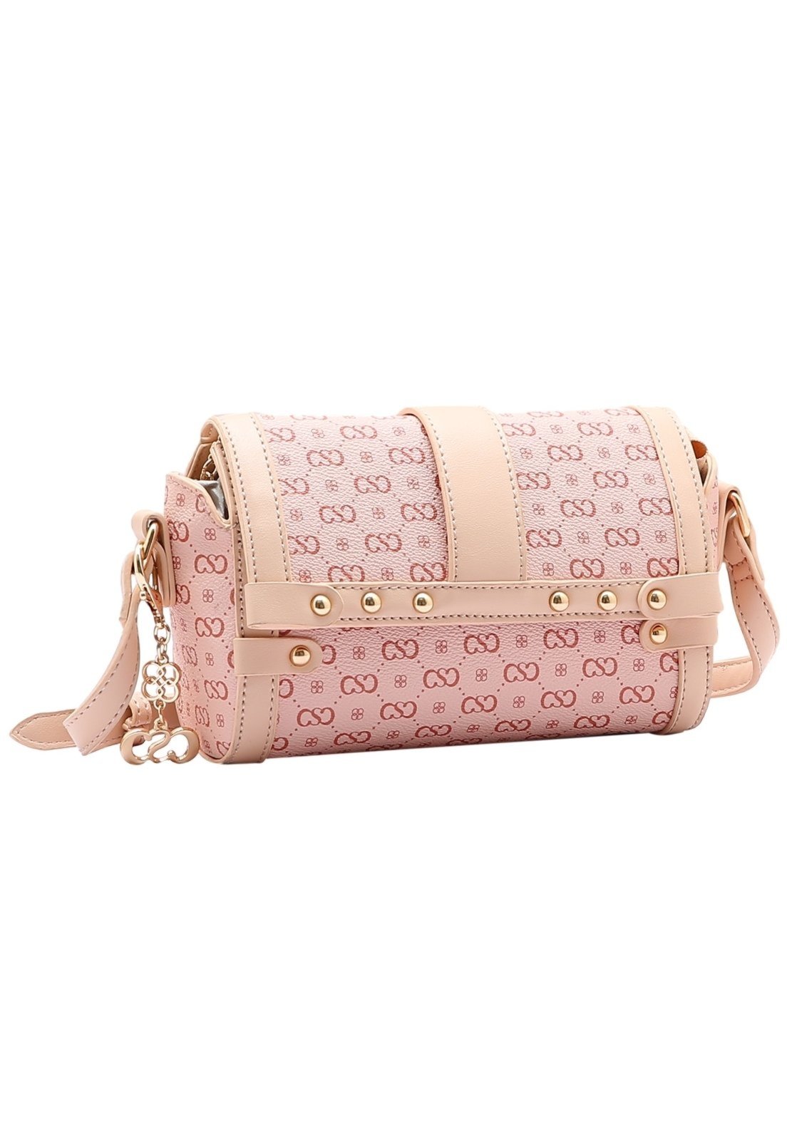 Bolsa Feminina Chenson Original Monograma Elegance Transversal 3484974