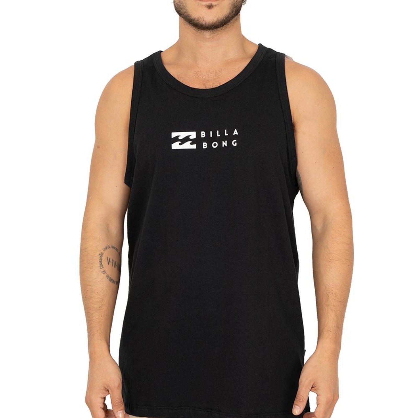 Regata Billabong United SM26 Masculina Preto