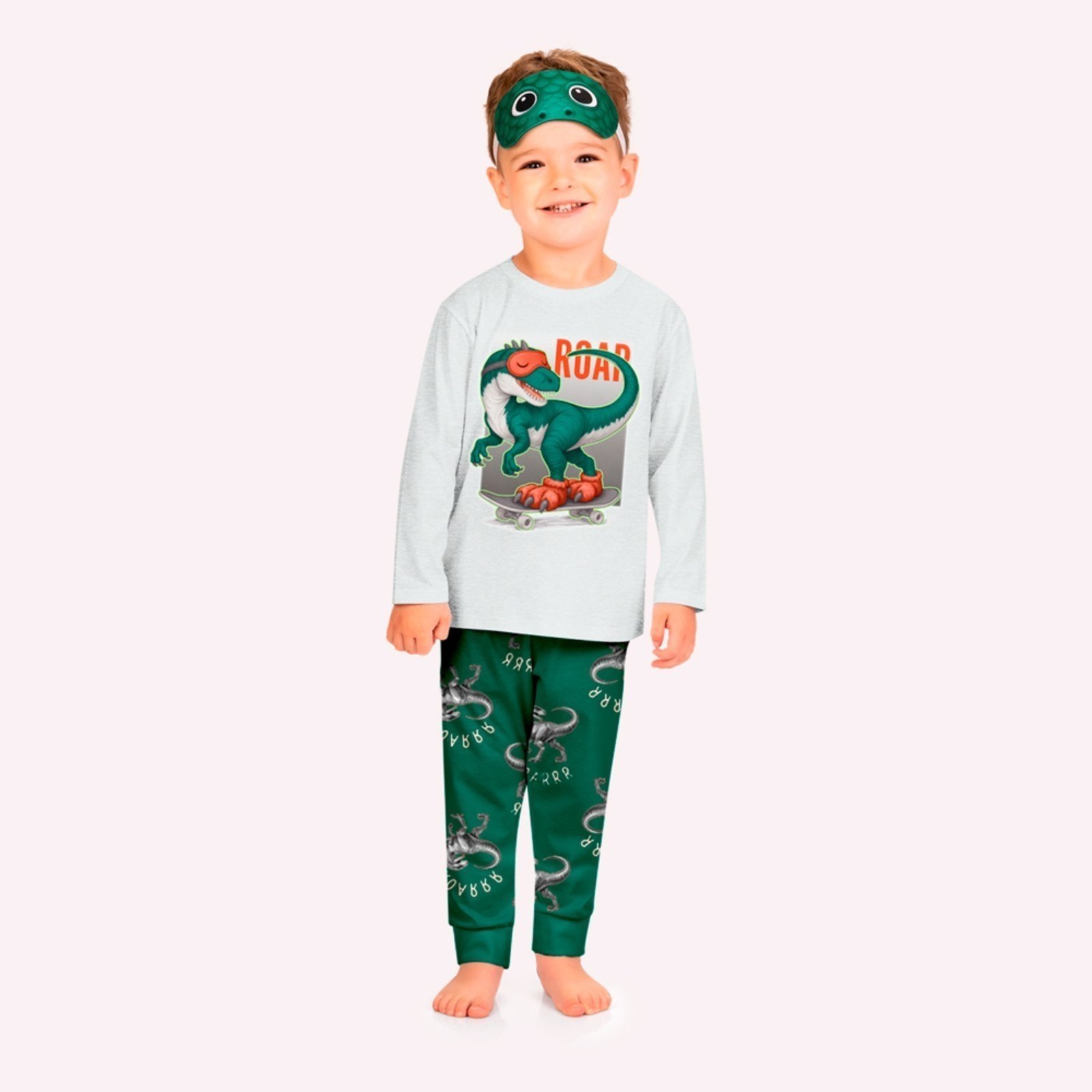 Pijama Menino Dinossauro Kyly