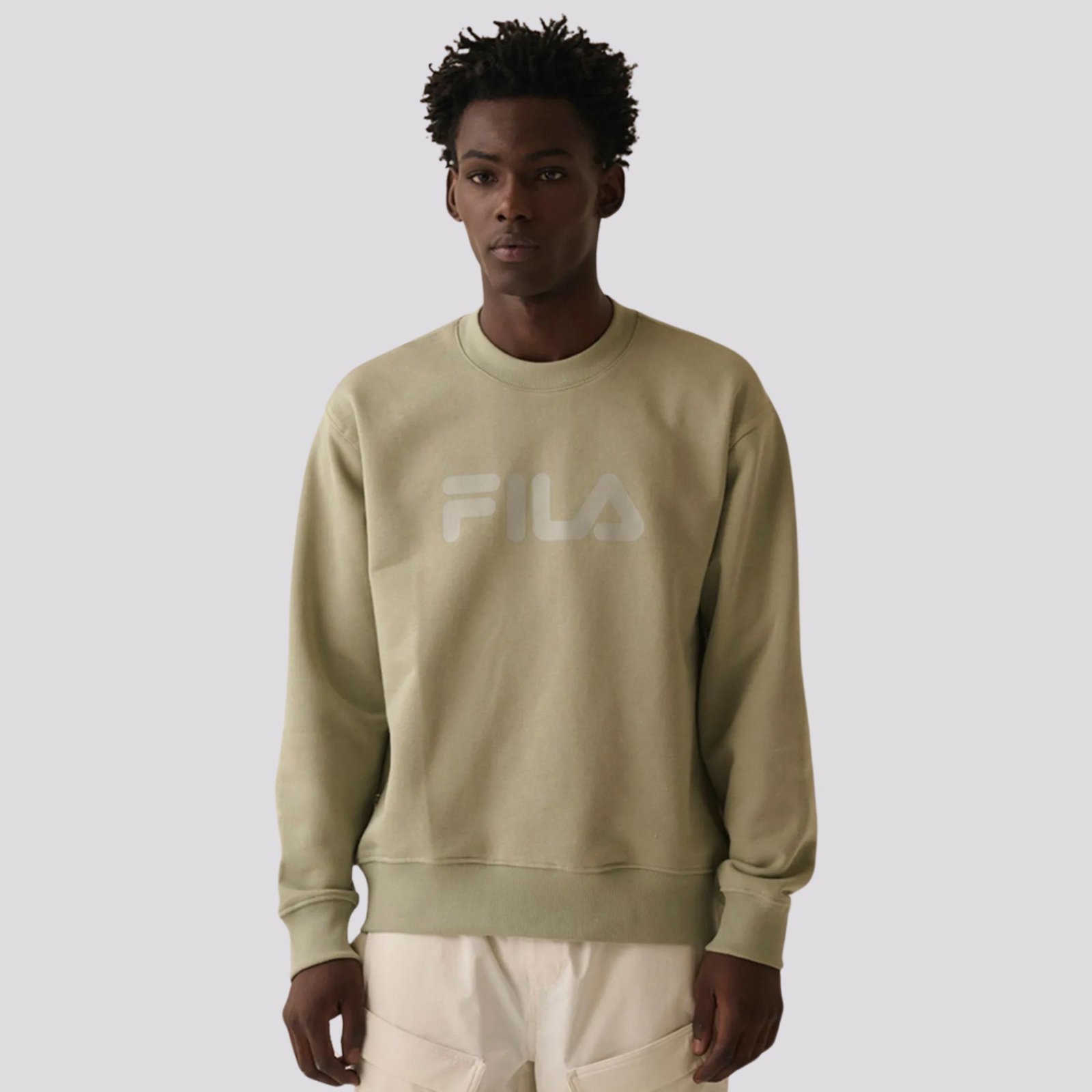 Moletom Fila Confort Letter III Verde
