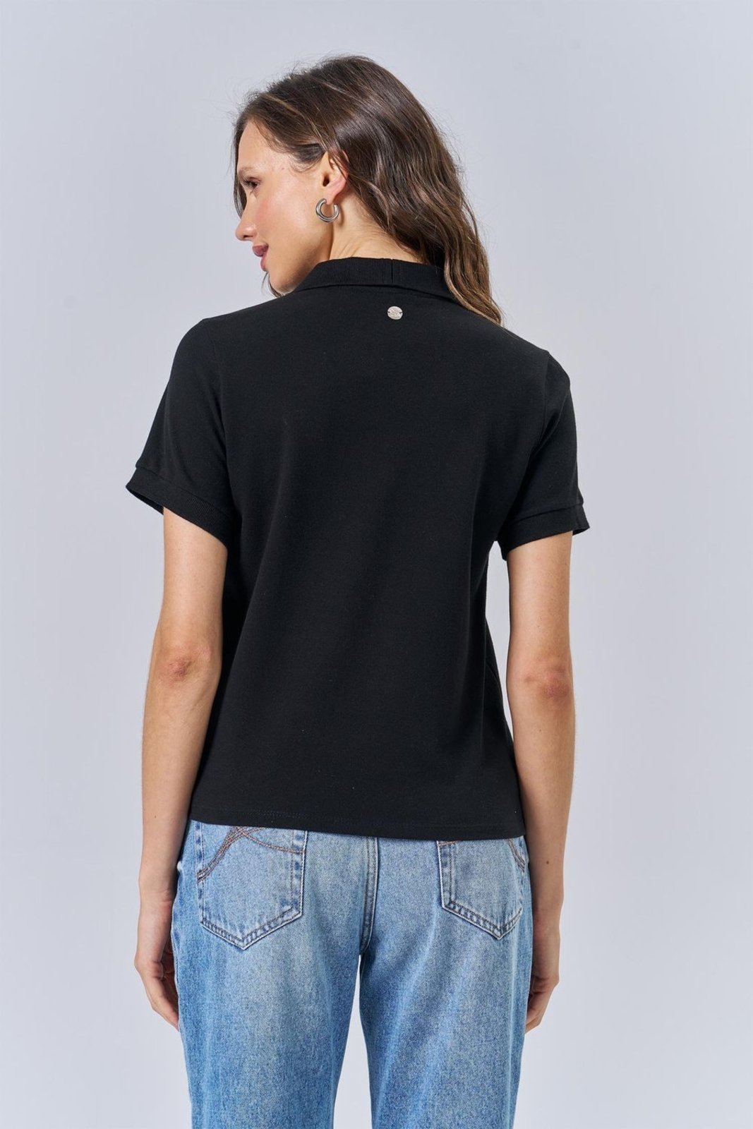 Vista 3 Polo Essential Feminina Acostamento ACOSTAMENTO MASCULINO verde militar ACOSTAMENTO MASCULINO verde militar