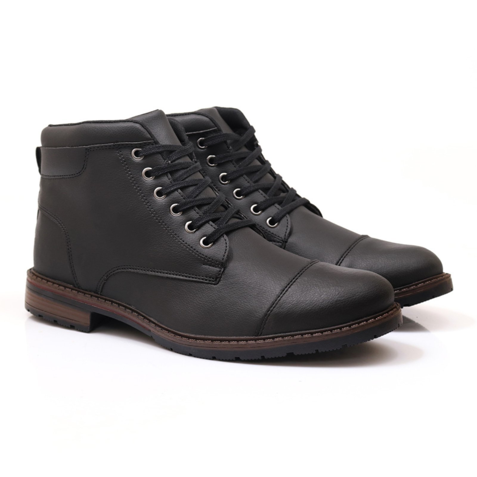 Bota Coturno Masculino Nine4 Casual Macio Estilosa – Preto