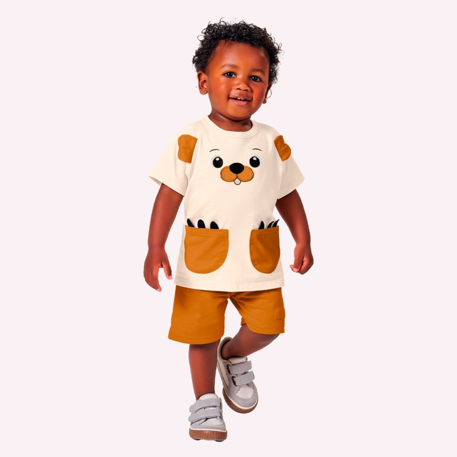Infantil - Conjunto Bordado Menino Kyly