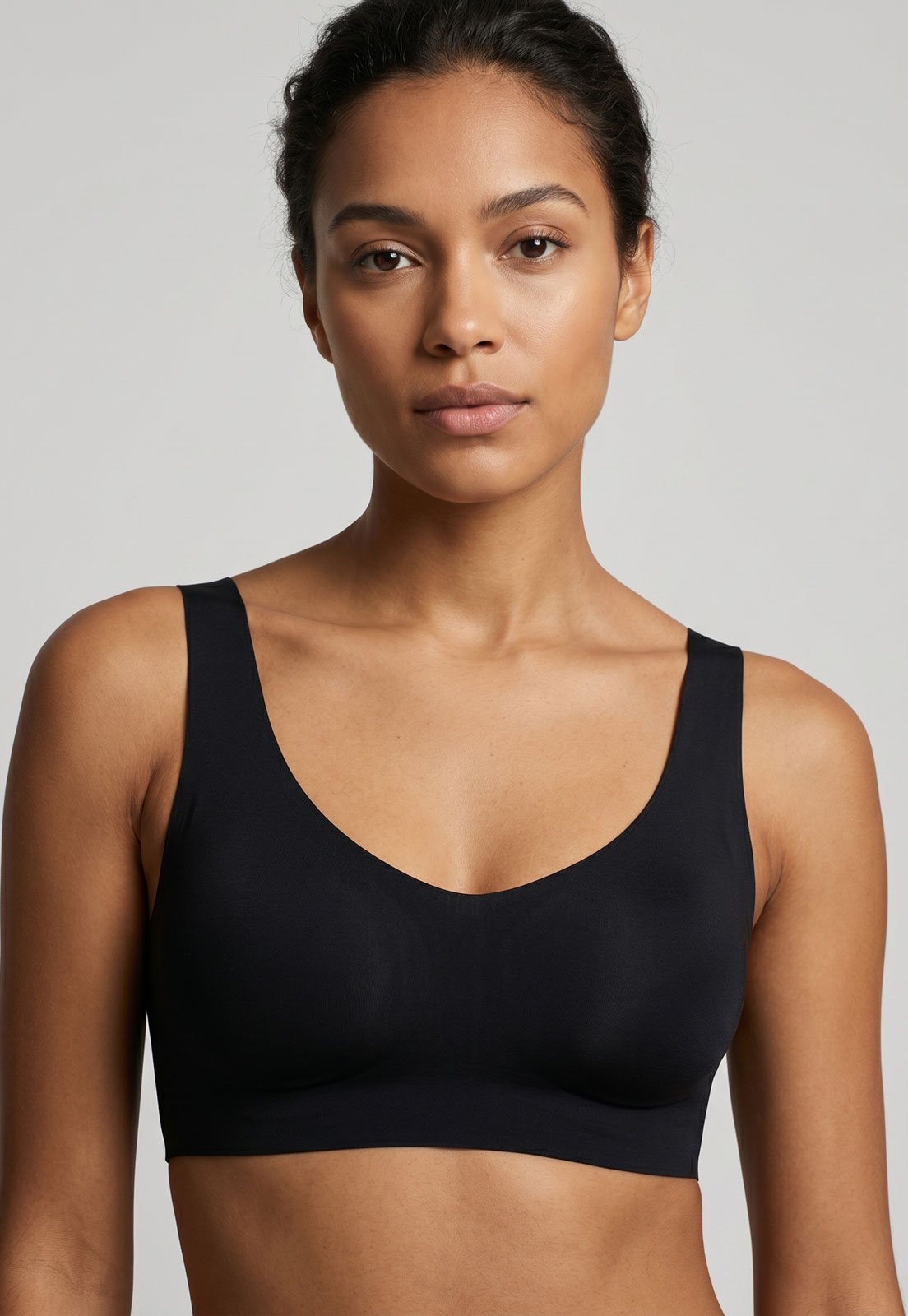 Sutiã Liz Top Liso Preto