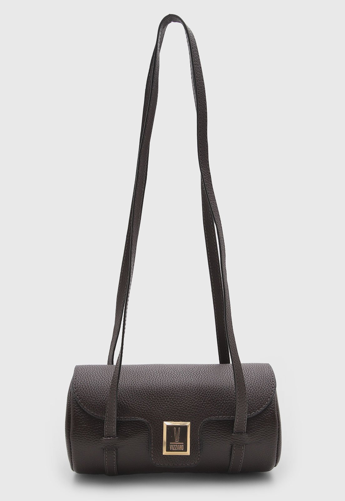 Bolsa Feminina Vizzano Cilíndrica Marrom