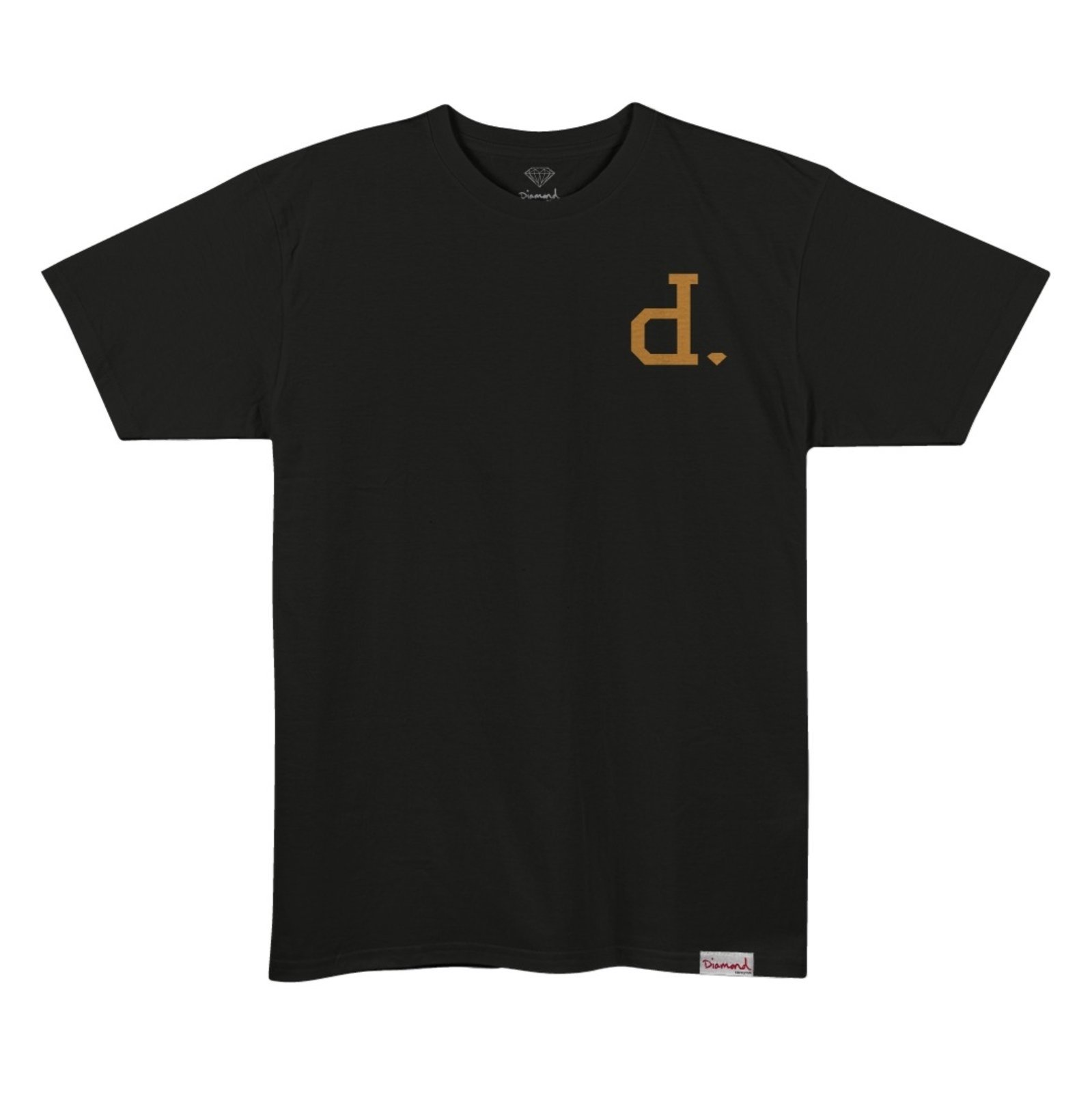 Camiseta Diamond Un Polo Tee - V26DIC06 - BLACK