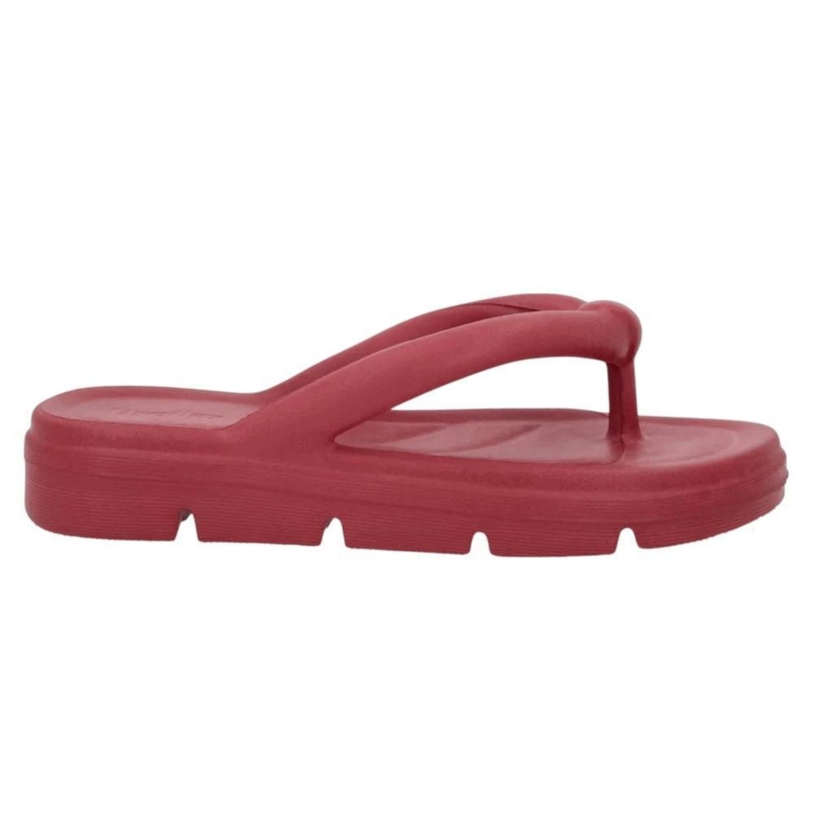 Chinelo Usaflex Poofy Plataforma Feminino – Vermelho – usaflex