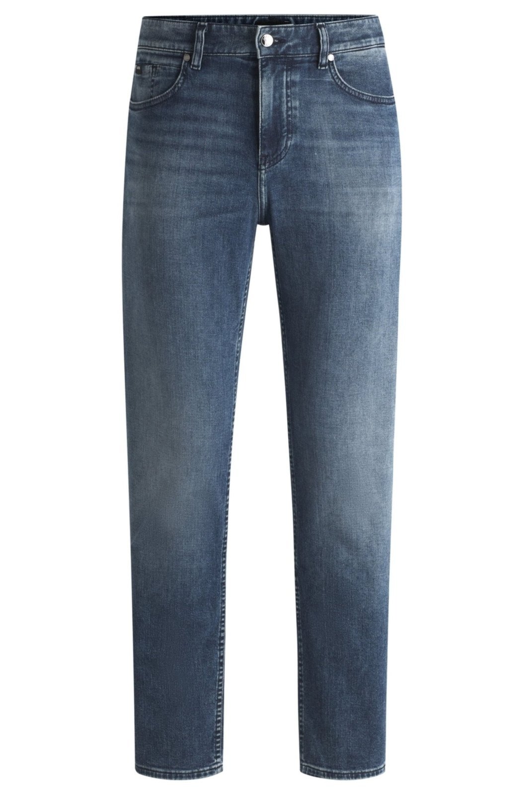 Calças Maine Regular De Ganga Super Suave Azul Azul - 42/34
