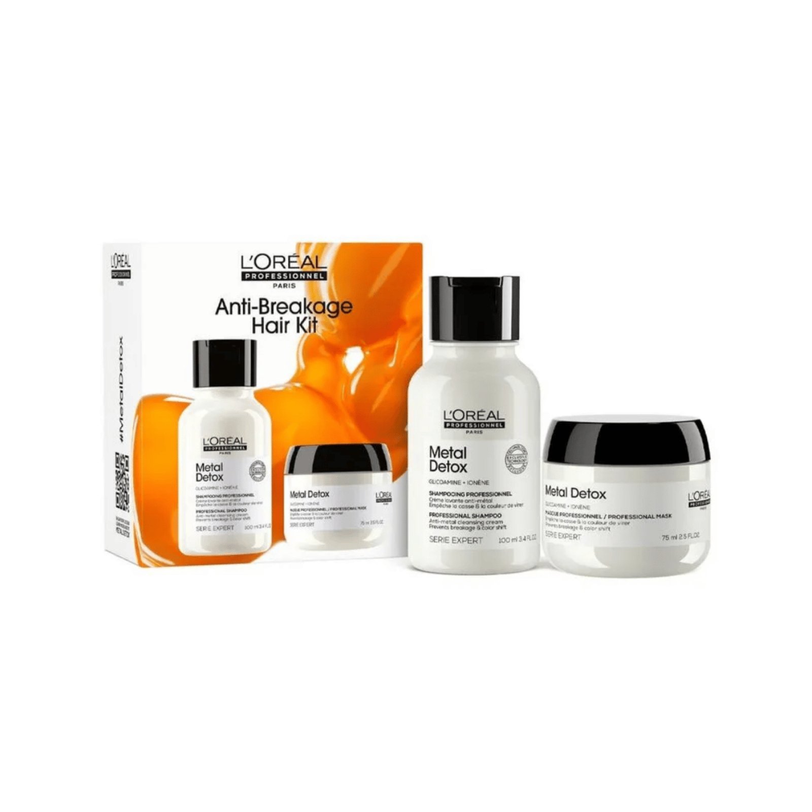 L'Oréal Professionnel Metal Detox Mini Duo Shampoo 100ml + Máscara 75ml