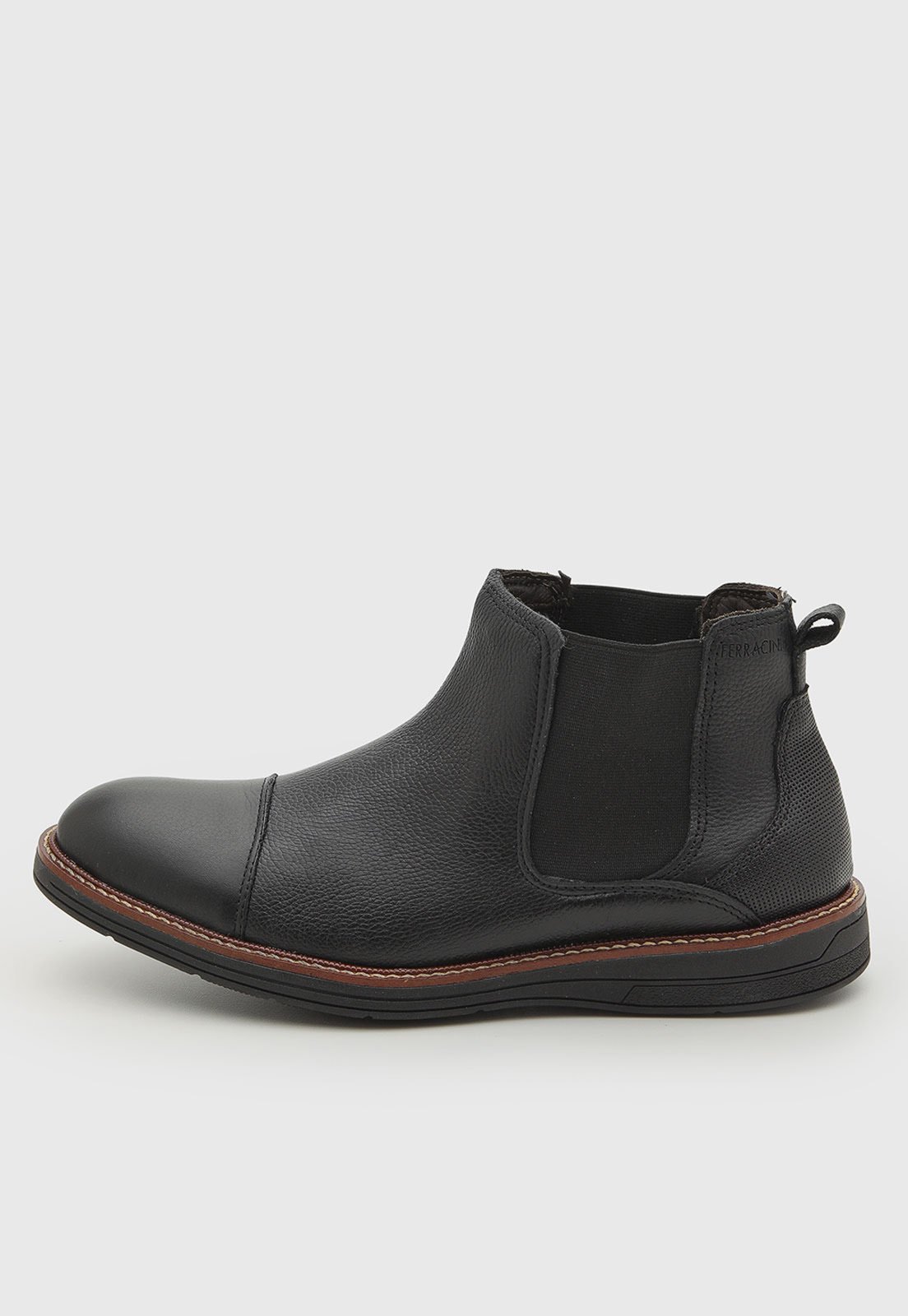 Bota Masculino Ferracini Kigston Couro Preto