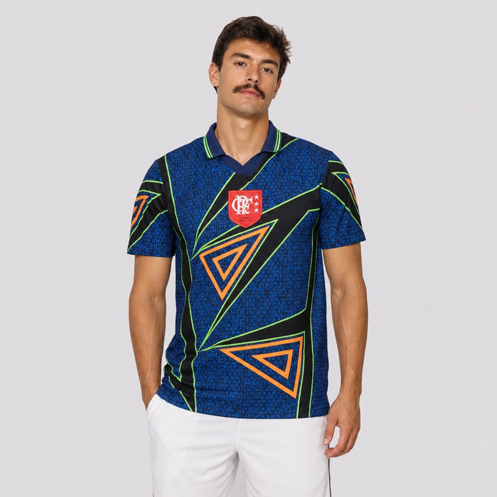 Camisa Flamengo Retrô Goleiro 1996 Marinho