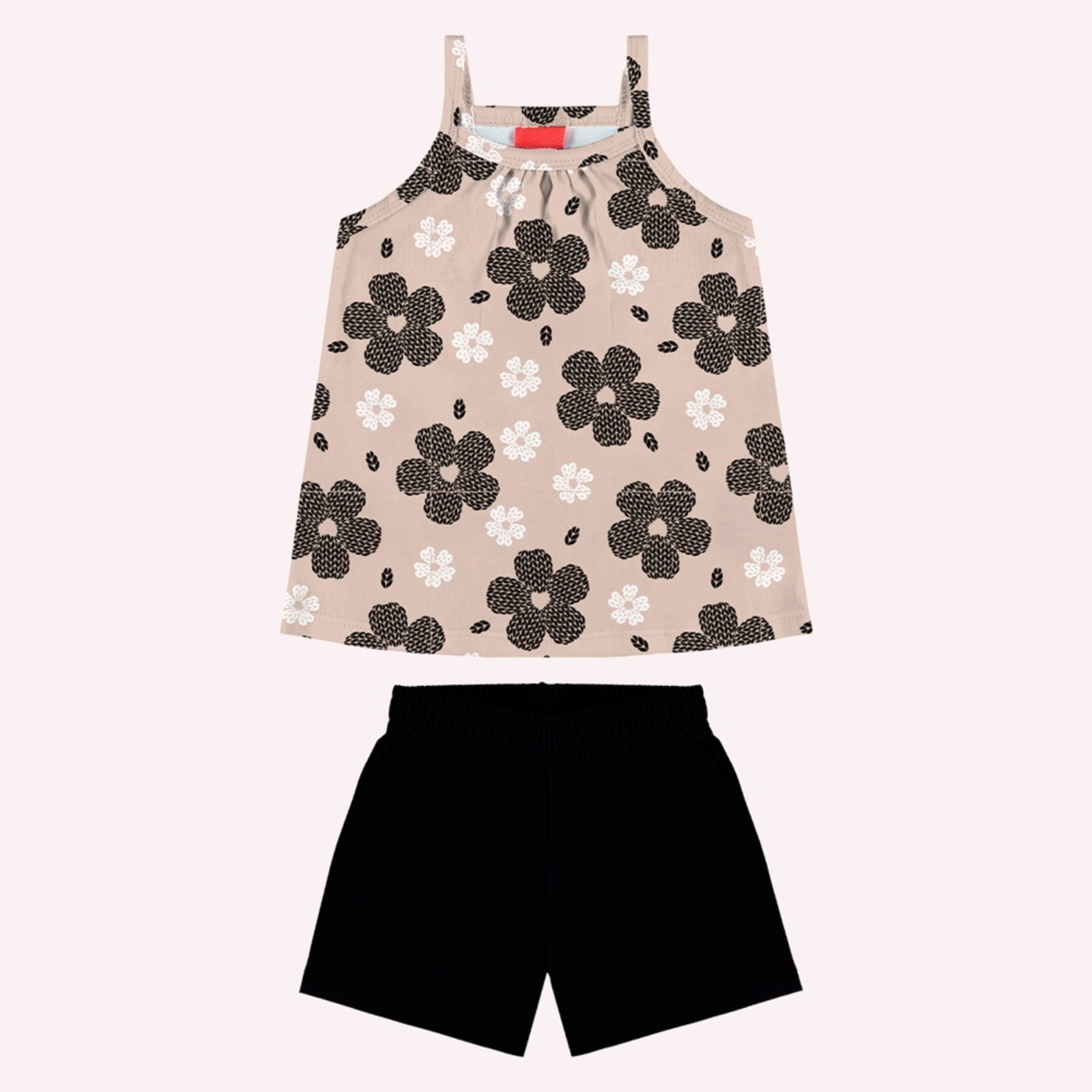 Infantil - Conjunto Menina Flores Kyly