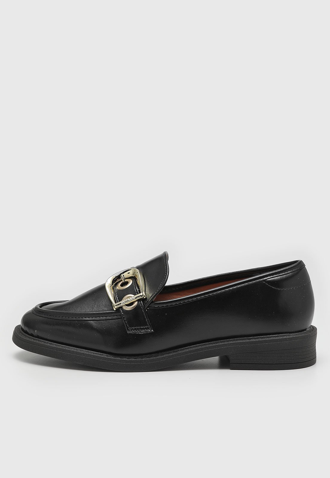 Mocassim Vizzano Fivela e Ilhós Preto