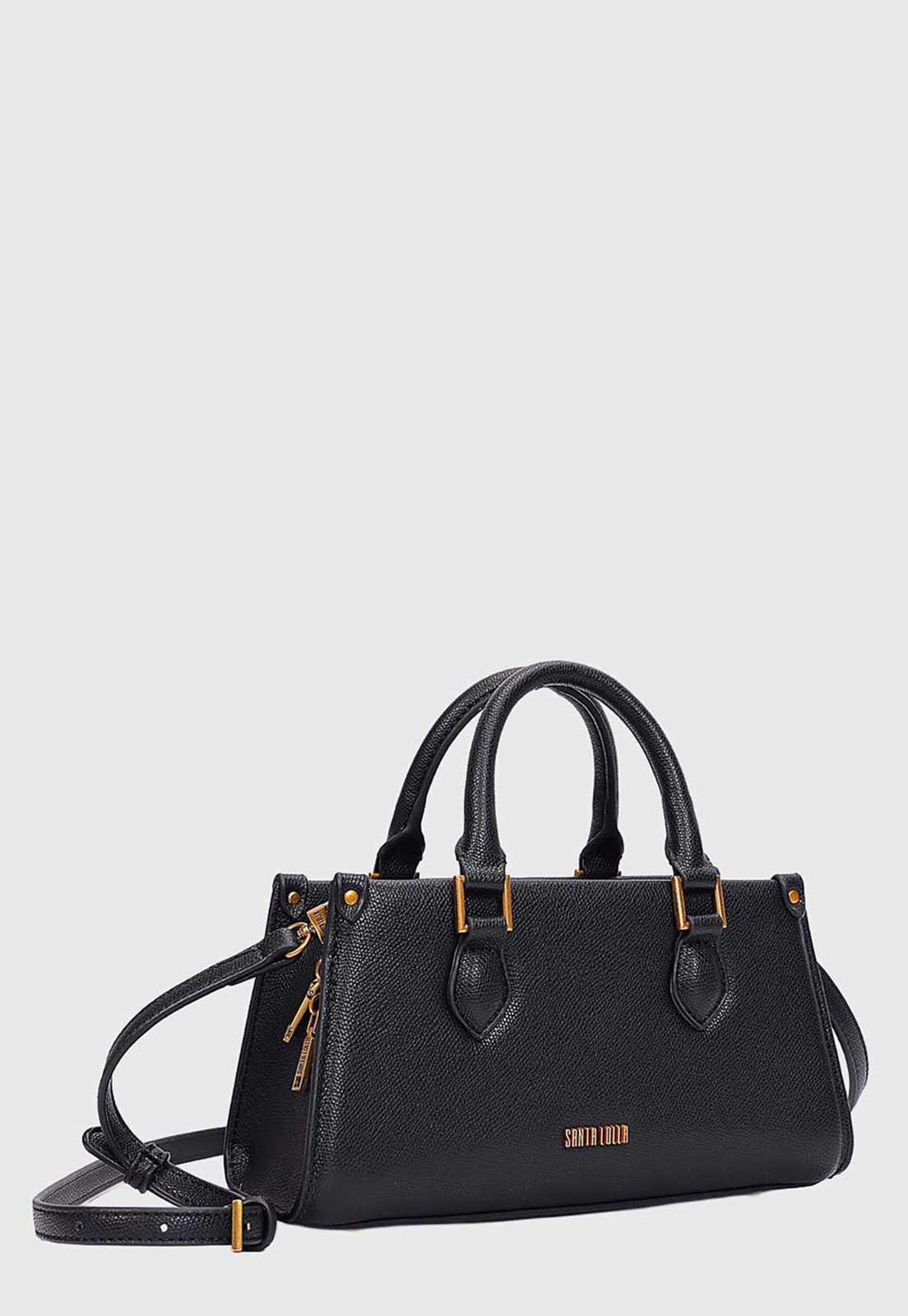 Bolsa Feminina Santa Lolla Estruturada Preta