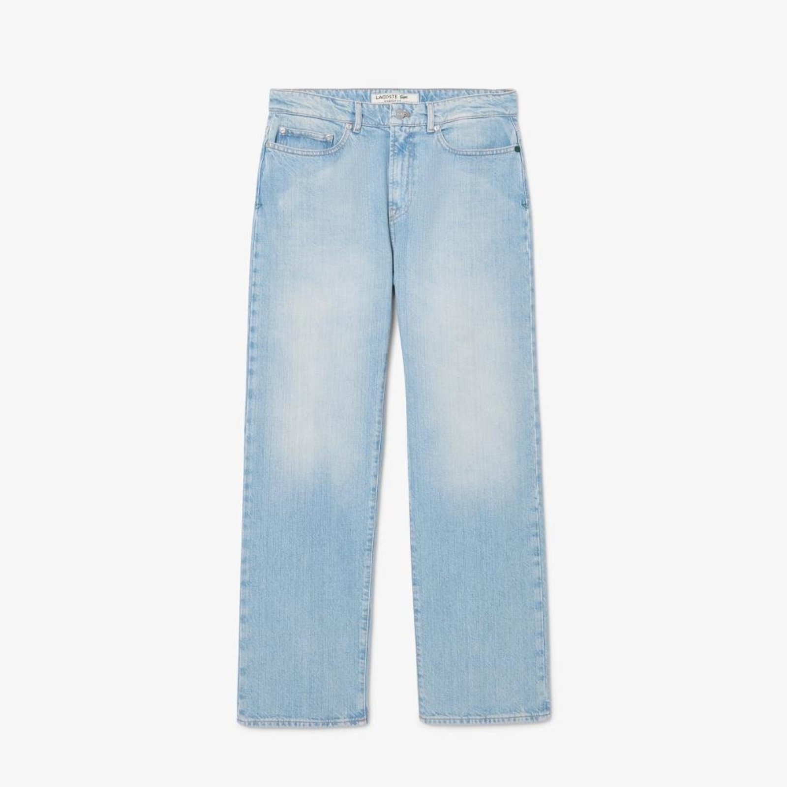 Calça jeans Indigo de corte reto com 5 bolsos Azul - 38 Azul
