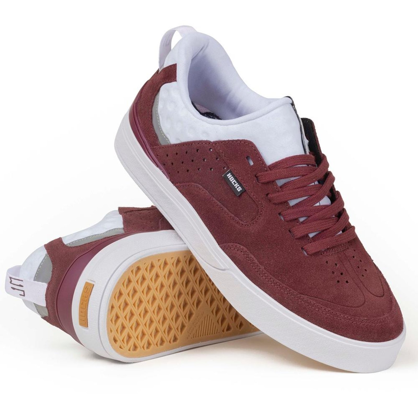Tênis Hocks DLC 2 Masculino Burgundy