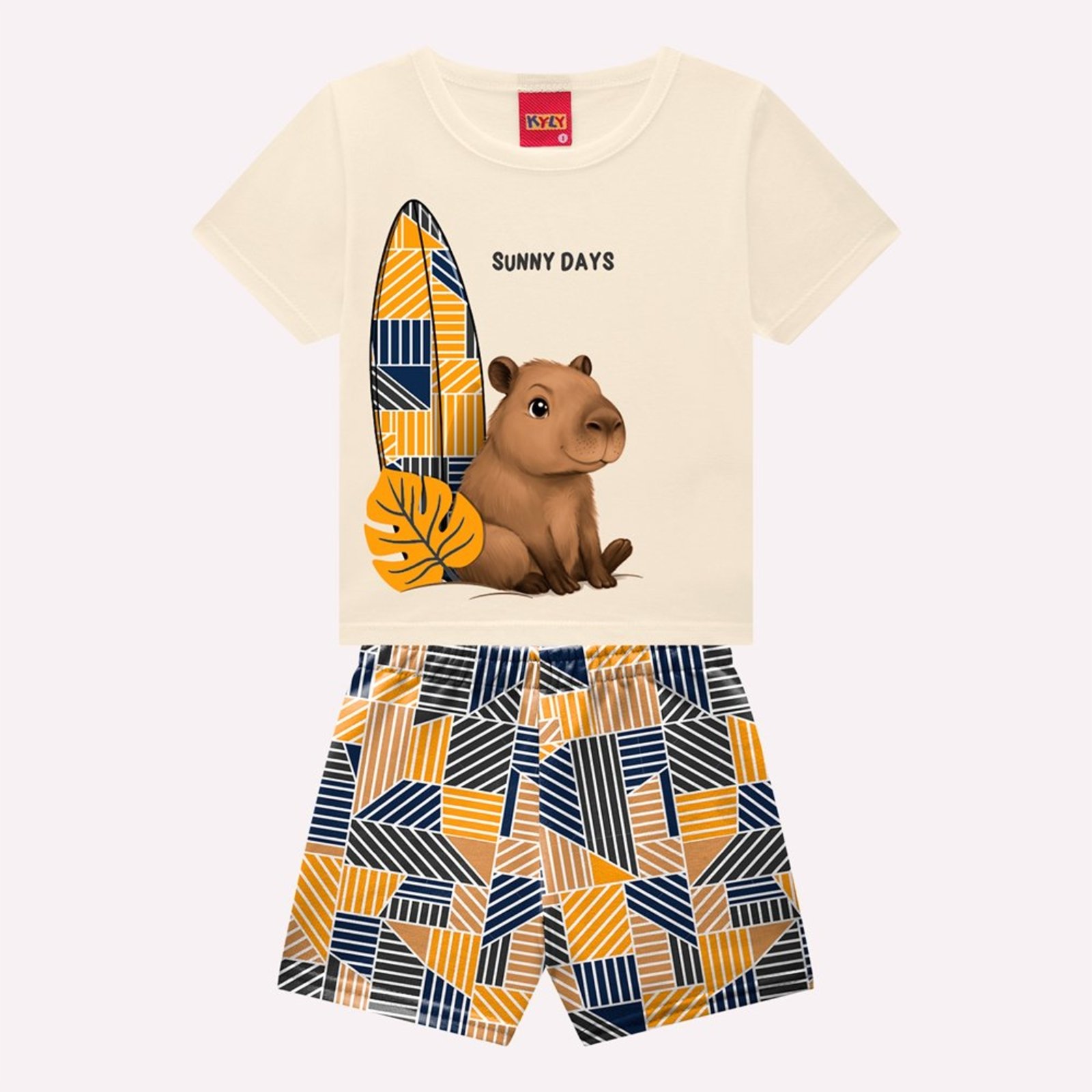 Infantil - Conjunto Menino Capivara Kyly