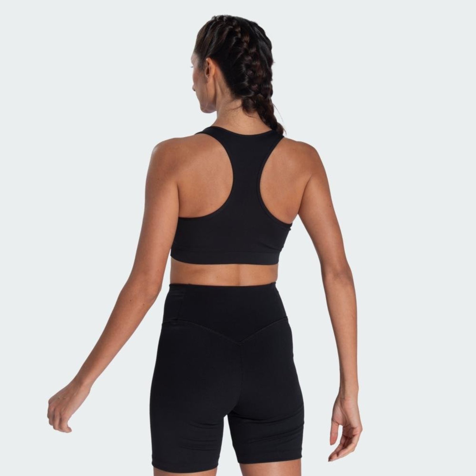 Top esportivo MS adidas Performance Preto