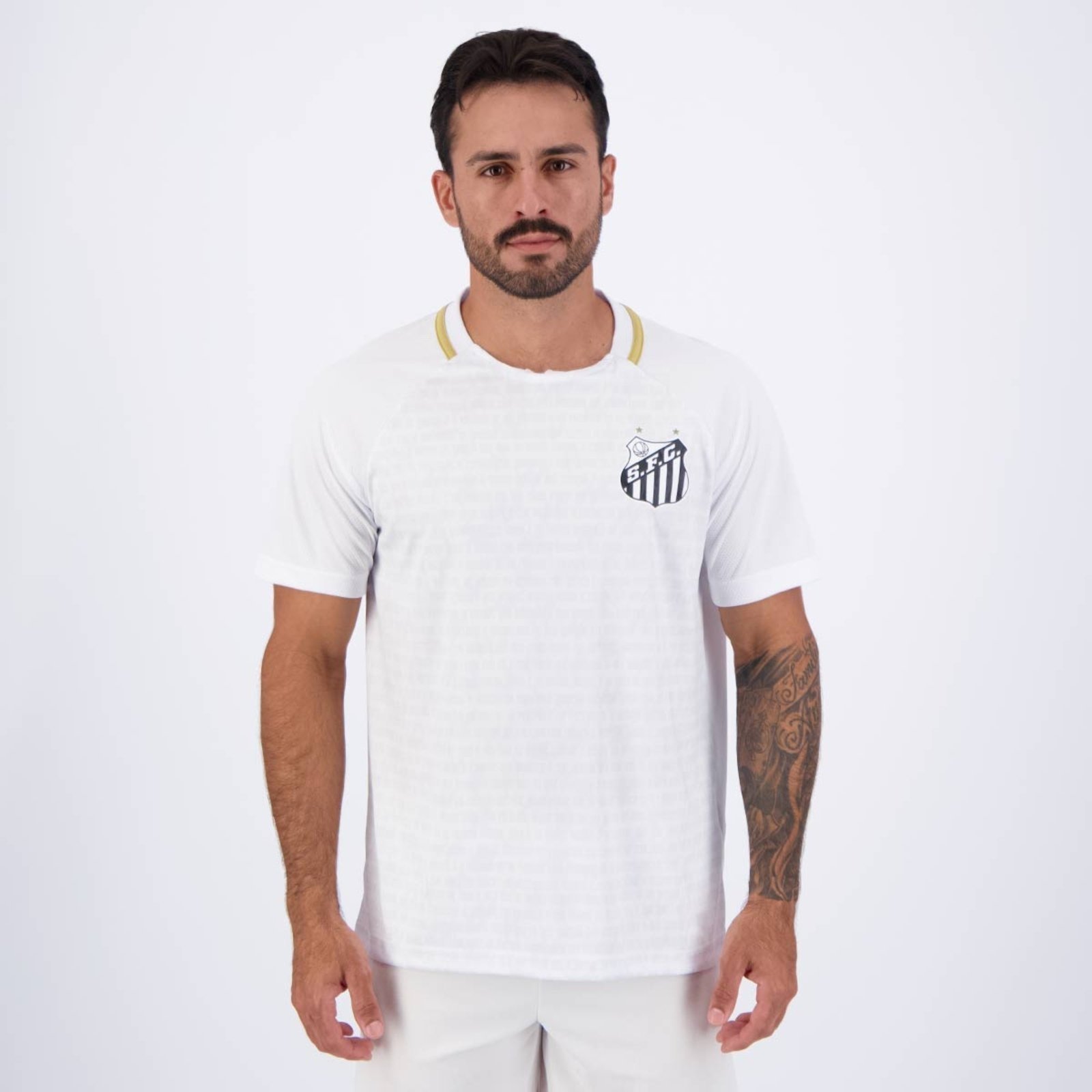 Camisa Santos Manto Branca