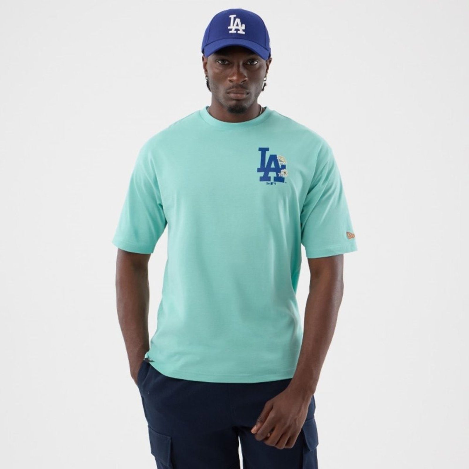 Camiseta New Era Regular Los Angeles Dodgers Verde
