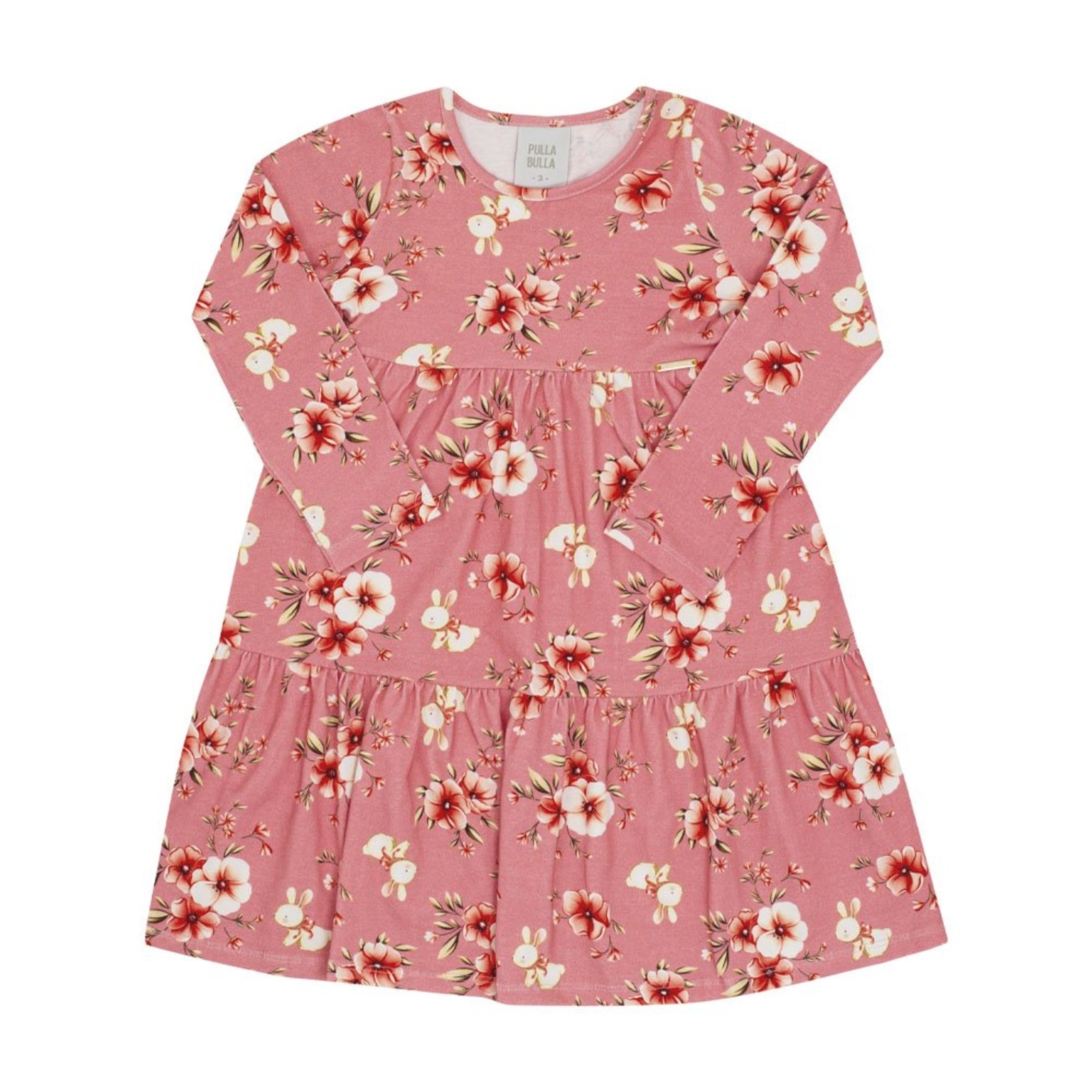 Infantil - Vestido Primeiros Passos Menina - Rosa - 52719-1333