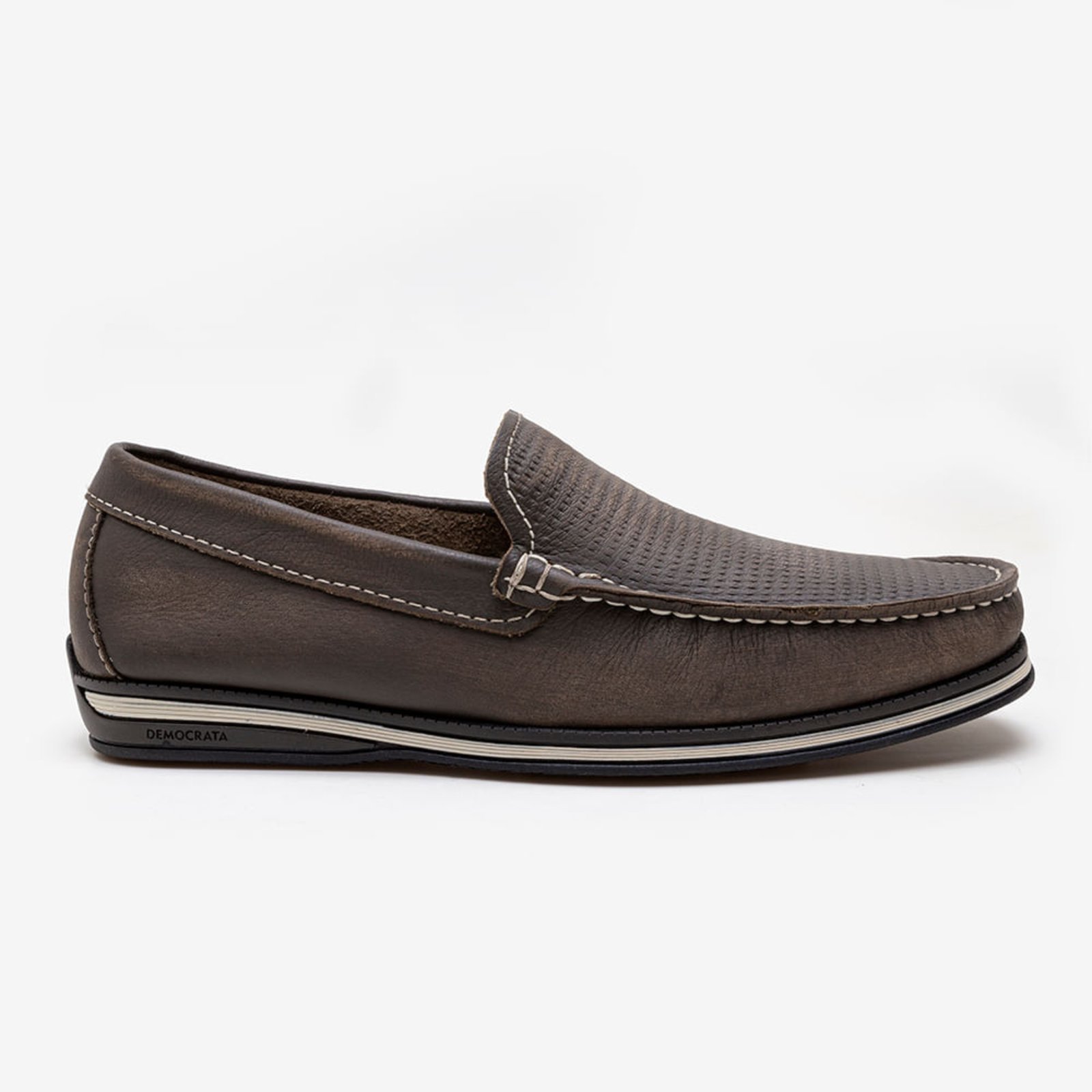 Mocassim Democrata Casual Marrom