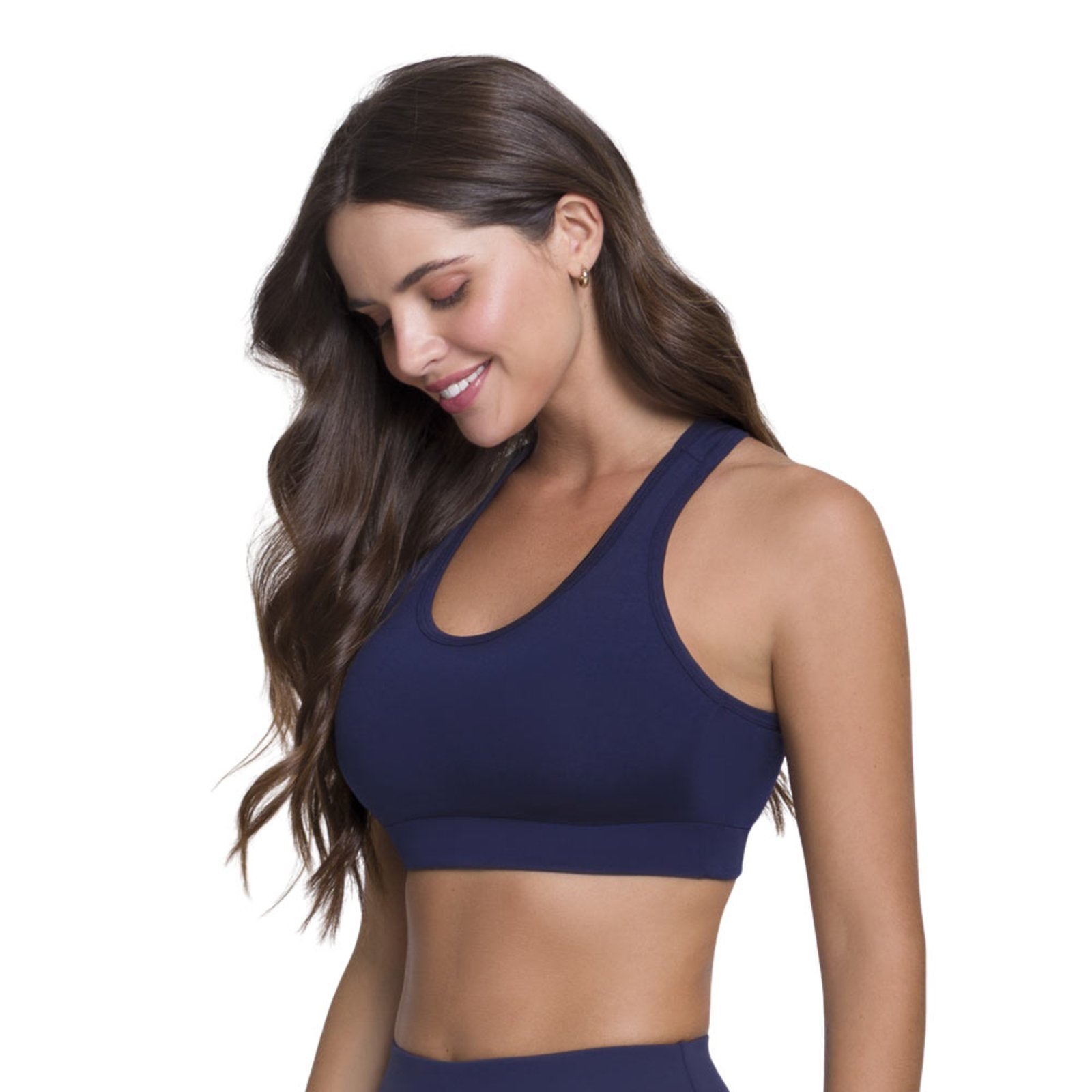 Top Nadador Selene 20822.001 Bojo Removível Marinho